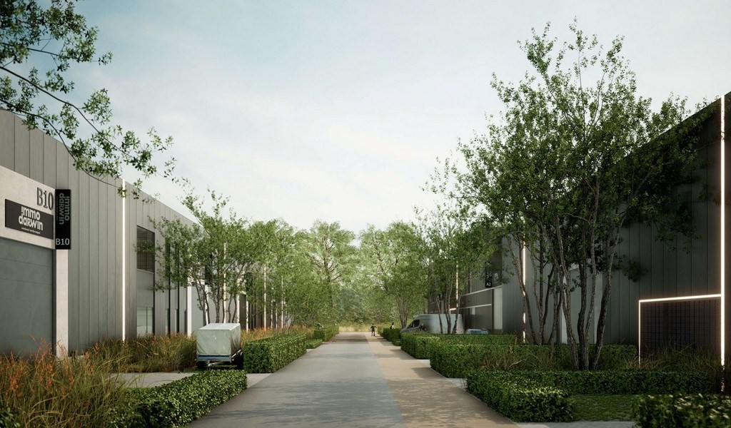 Nieuwbouw loodsen ter reservatie in project Heultje Westerlo