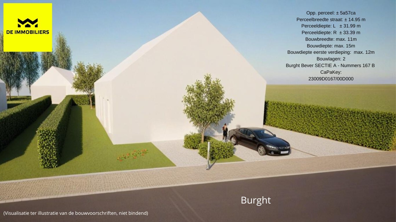 Te koop grond - Bever