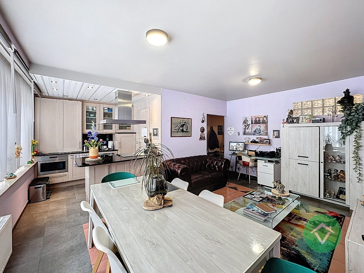 Appartement met 1 slaapkamer en ruim terras in het centrum van Oostende 