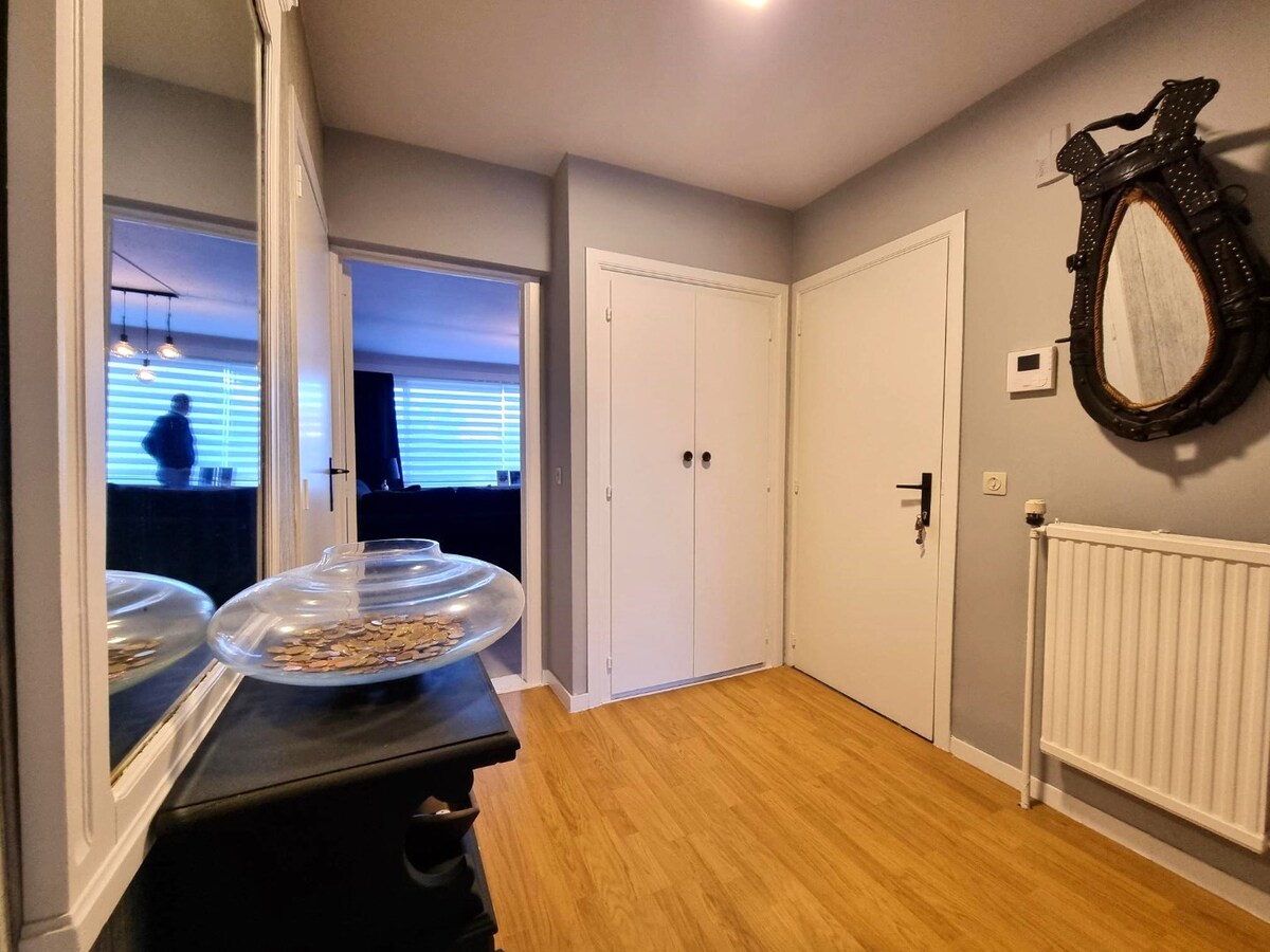 Centraal gelegen appartement met twee slaapkamers te Knokke 