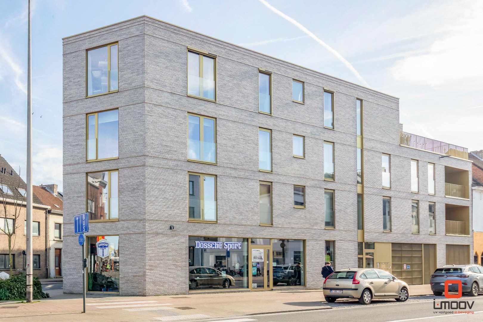 Recent luxueus appartement (2023) met 2 slaapkamers, terras en parkeeroptie in gebouw nabij Dampoort 