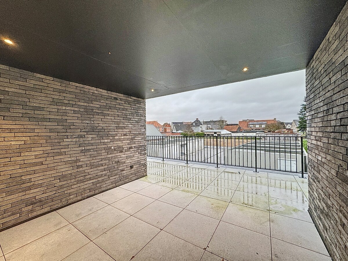Nieuwbouwappartement met 2 slaapkamers met ruim terras! 