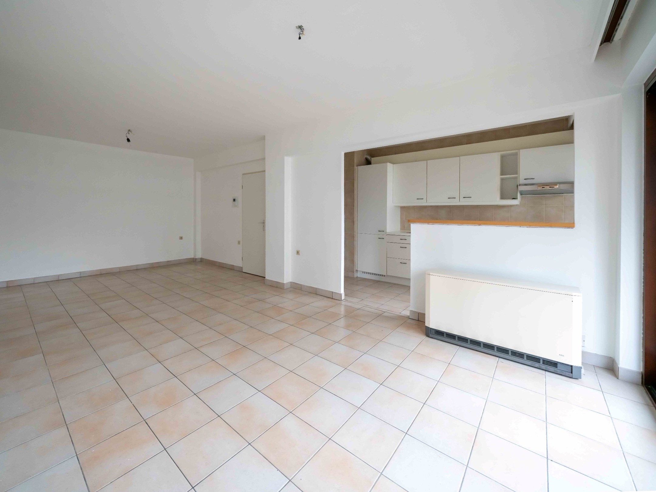 Ruim appartement met 1 slaapkamer en 2 terrassen 