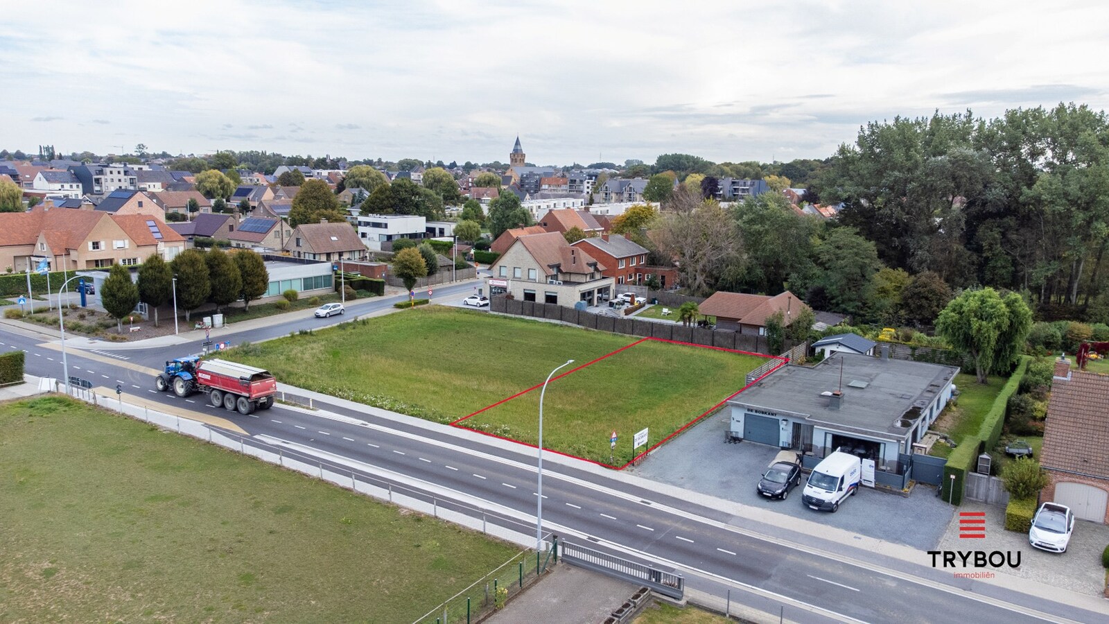 🧱 Bouwgrond van 865 m² te koop – Poelkapellestraat 16B, Houthulst 