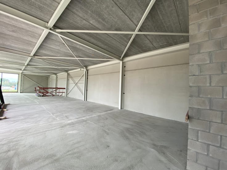 Nieuwbouw magazijn ±1.200 m² op toplocatie in bedrijvenpark De Zwaan – Schoten! 