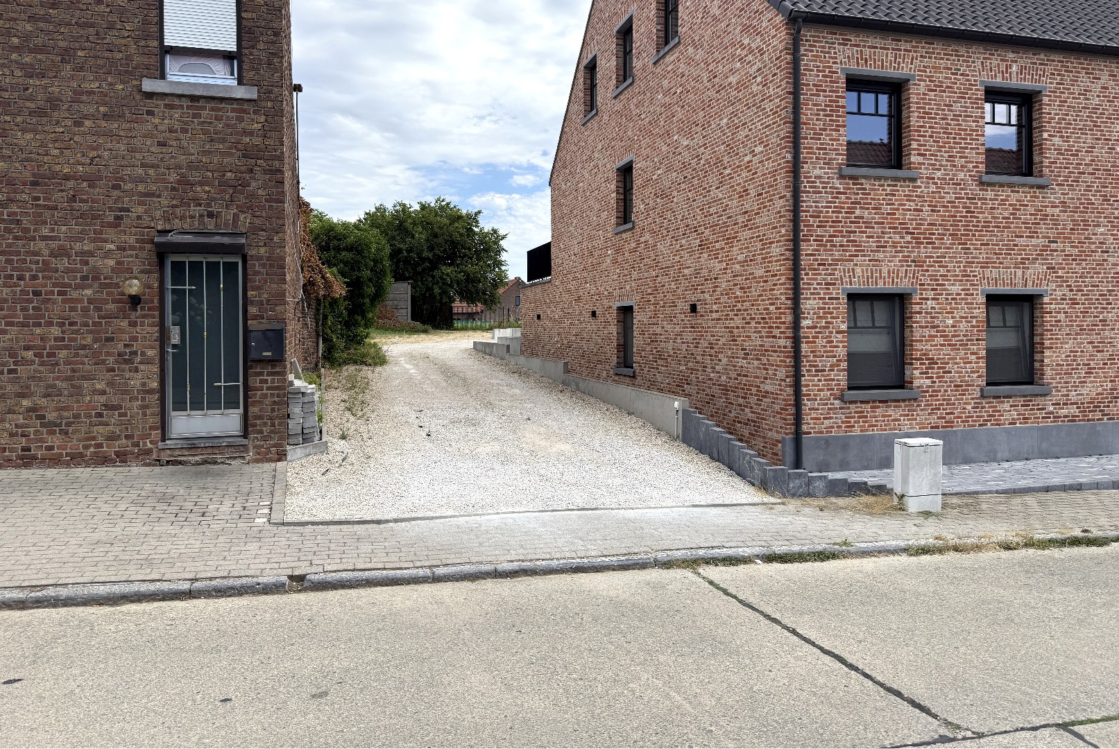 Toegang via Sint-Martinusstraat