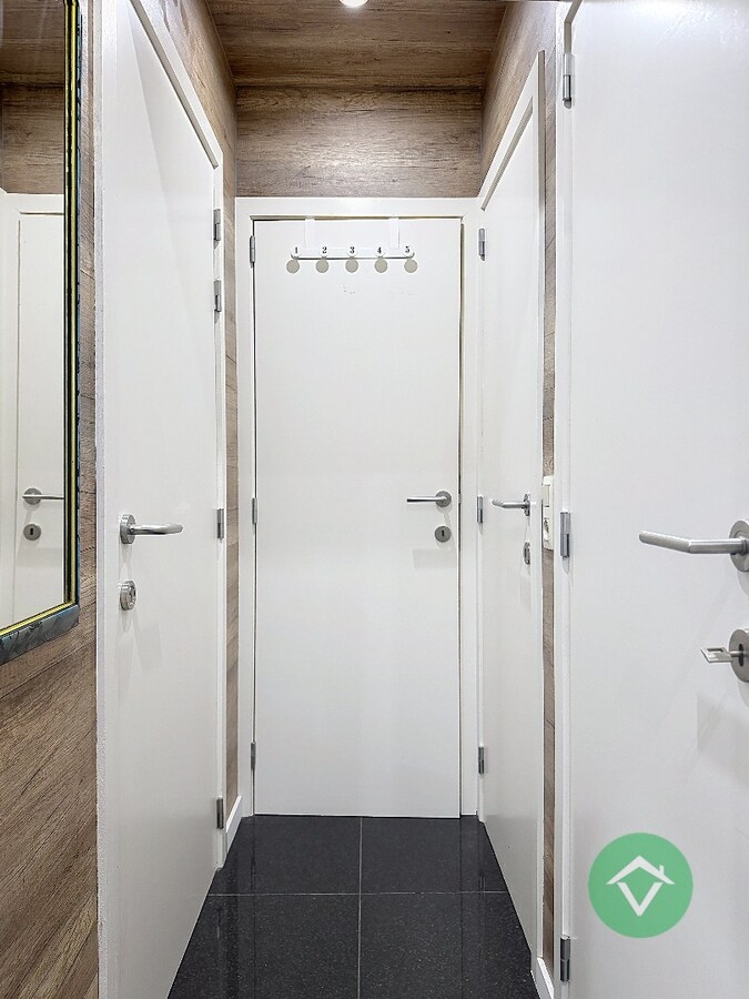 Bemeubelde studio met zicht op het Normandpark te Middelkerke 