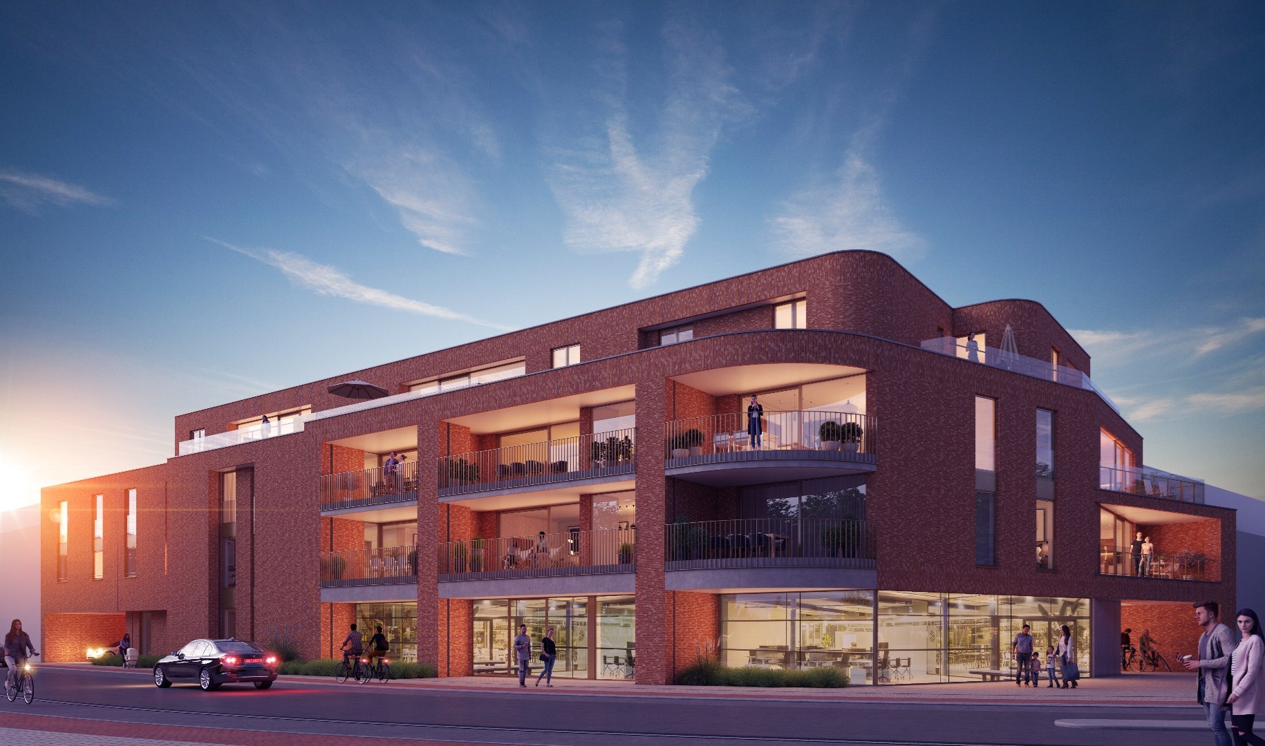 Handelspand van 242 m² op toplocatie in Tongeren 