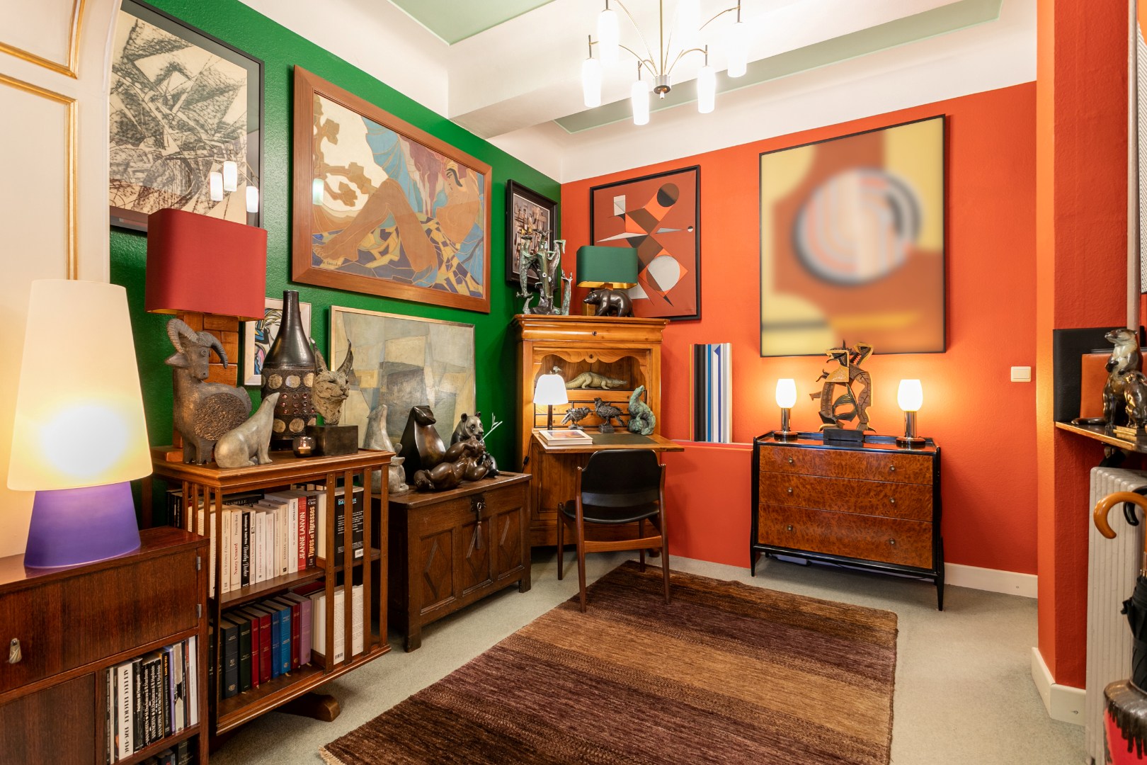 Karaktervol appartement met 2-3 slpk nabij het Brugmannplein. 