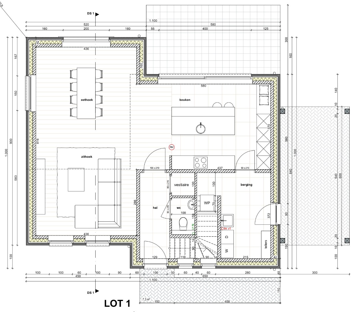 Nieuwbouwwoning van 211,8m² 