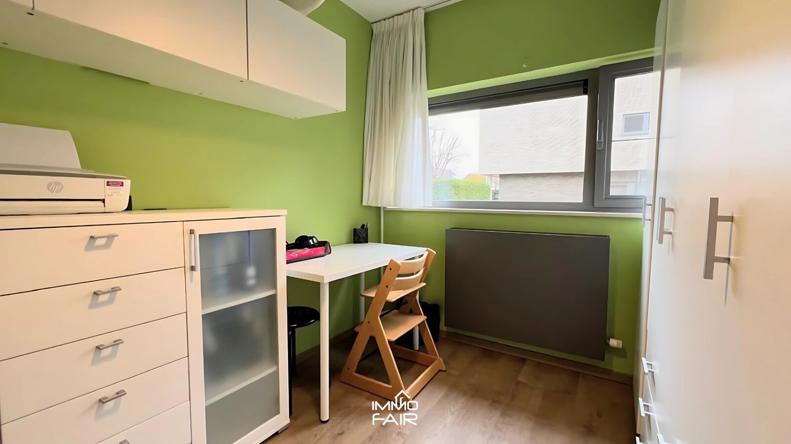 Gelijkvloers, energiezuinig appartement met 3 slaapkamers 