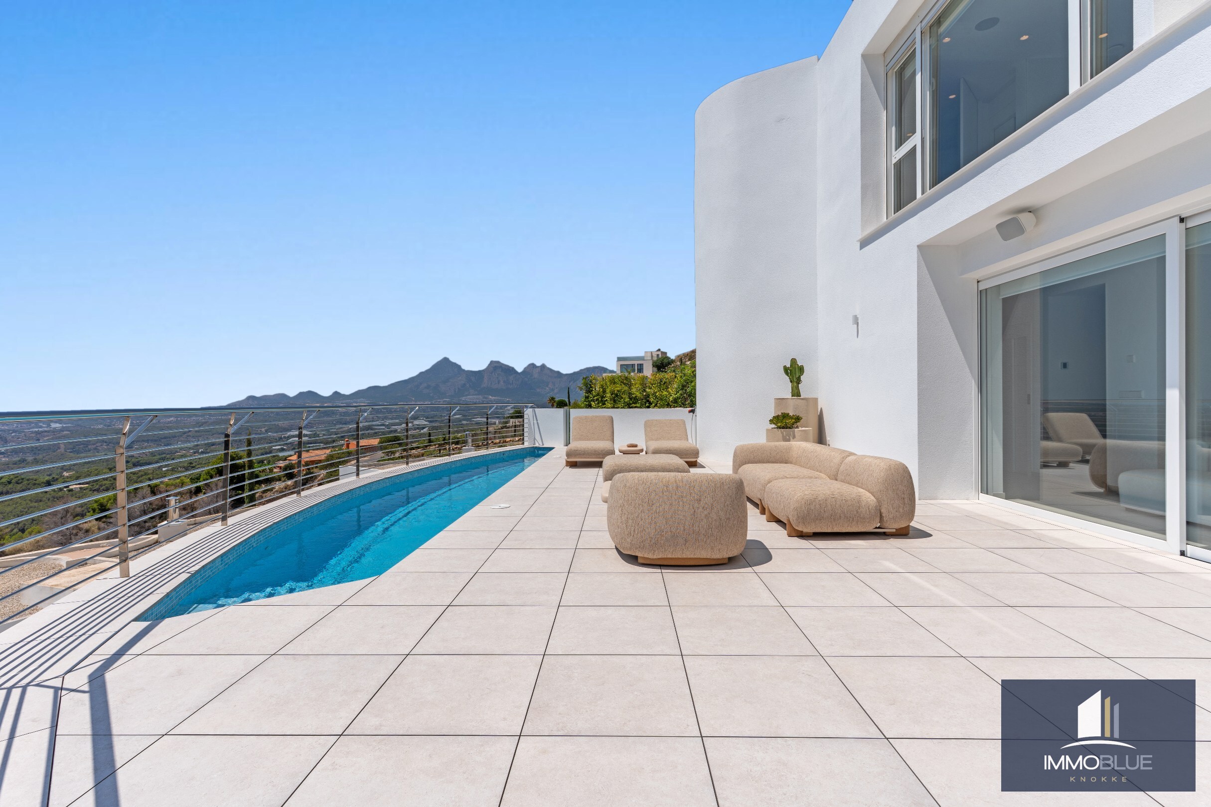 Villa design avec vue sur mer 