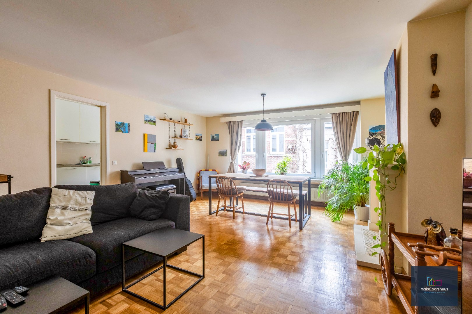 Schitterend gelegen 2 slp.app in het centrum van de stad. 