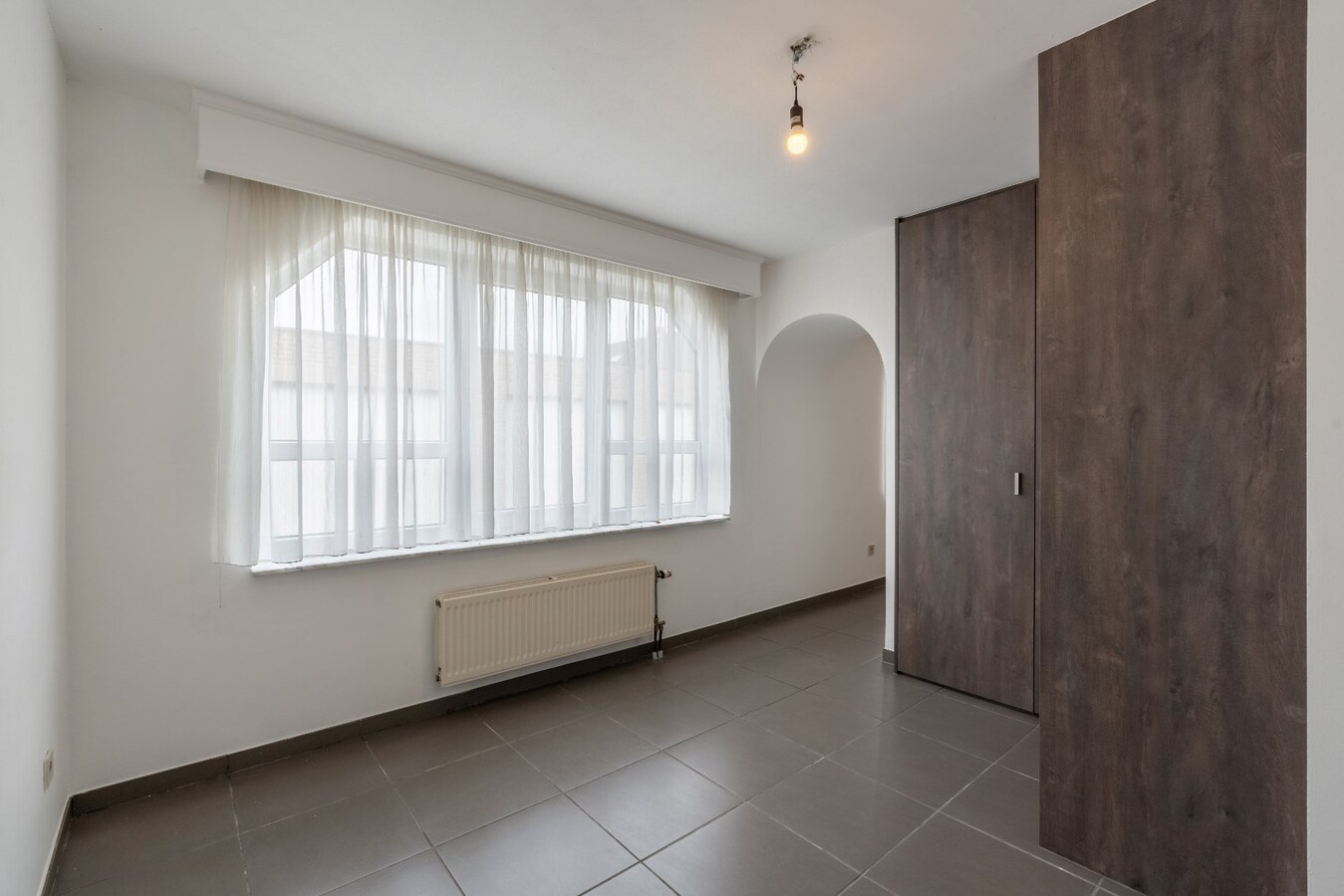 Gelijkvloersappartement met 1 slaapkamer en garage 