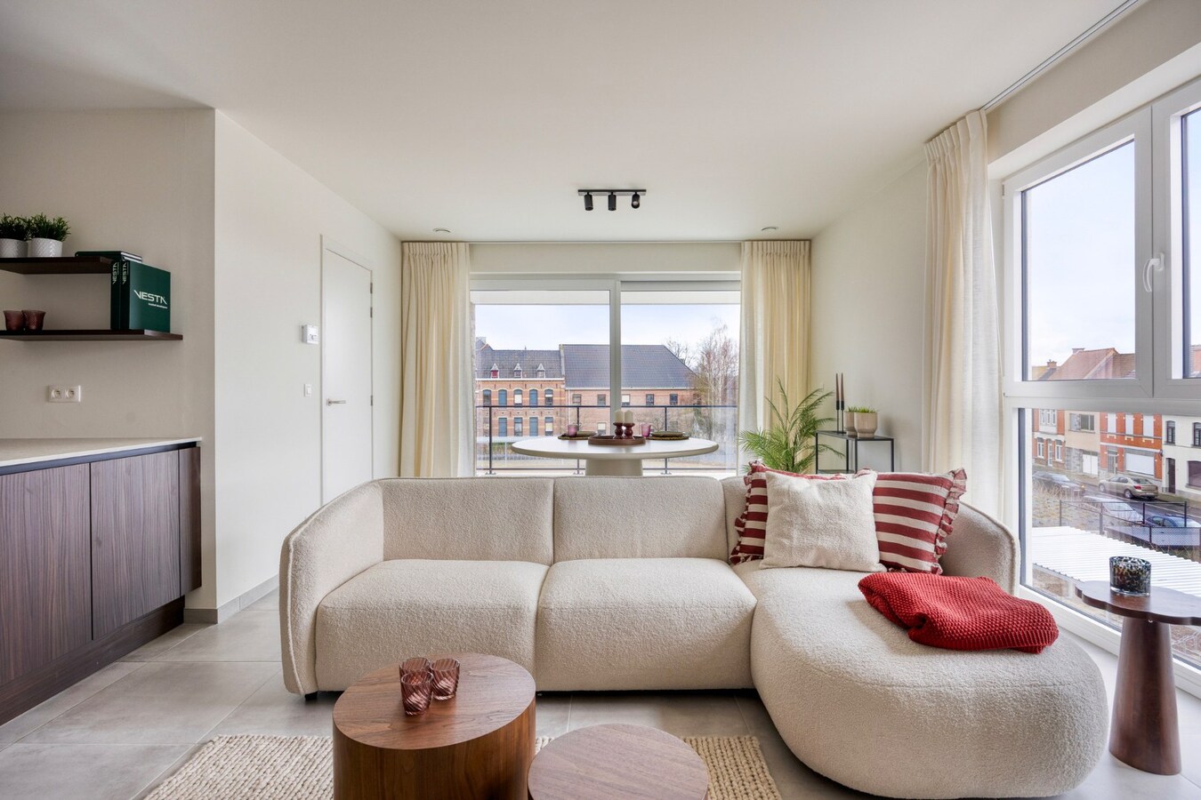 Instapklaar nieuwbouwappartement met 2 slaapkamers 