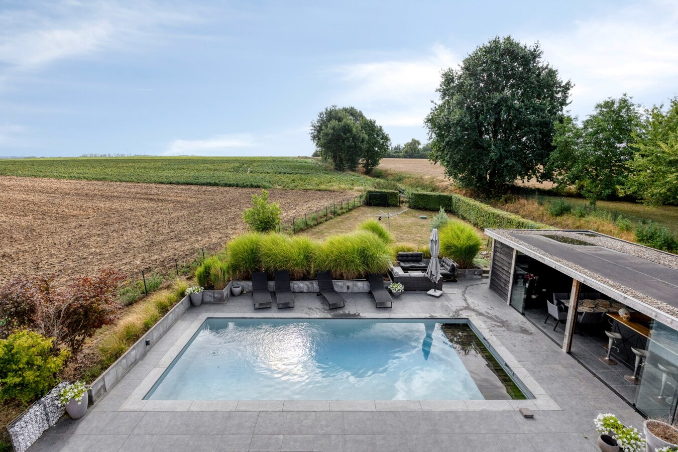 Exclusieve VILLA met zwembad en poolhouse te Piétrain - PEB energielabel B 