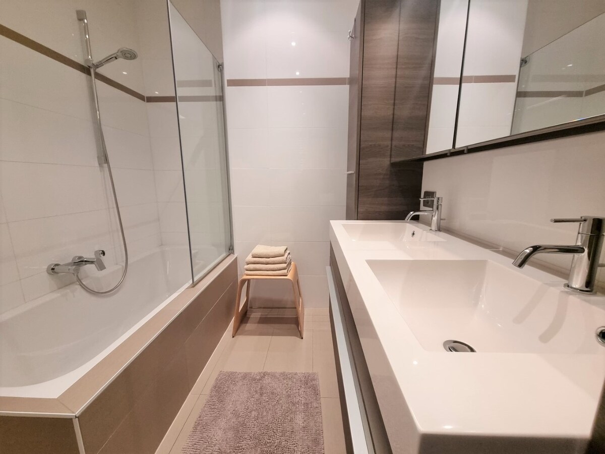 Knap appartement met open zicht te Heist 