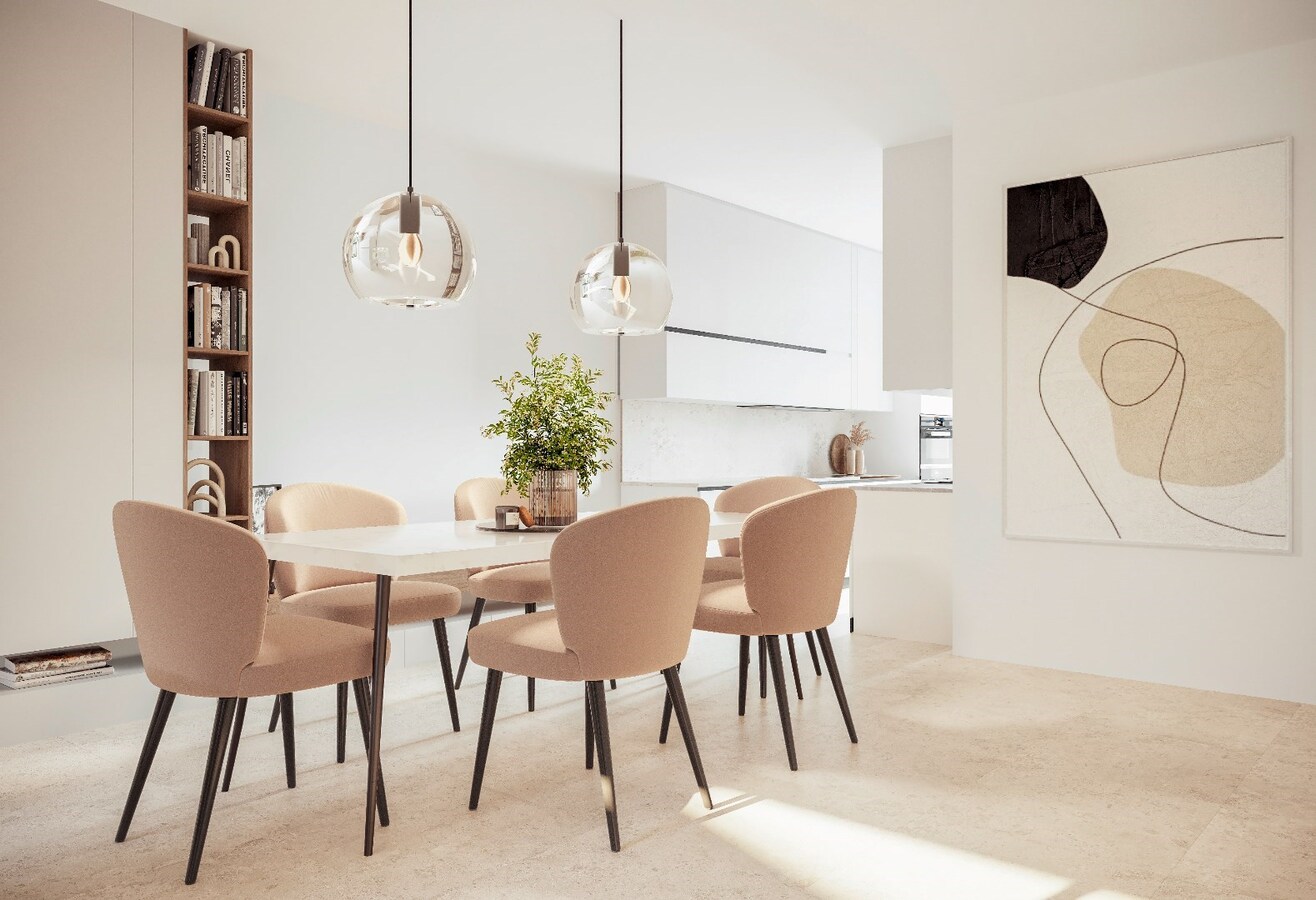 KNAP ARCHITECTURAAL WOONPROJECT IN HET CENTRUM VAN KERMT 