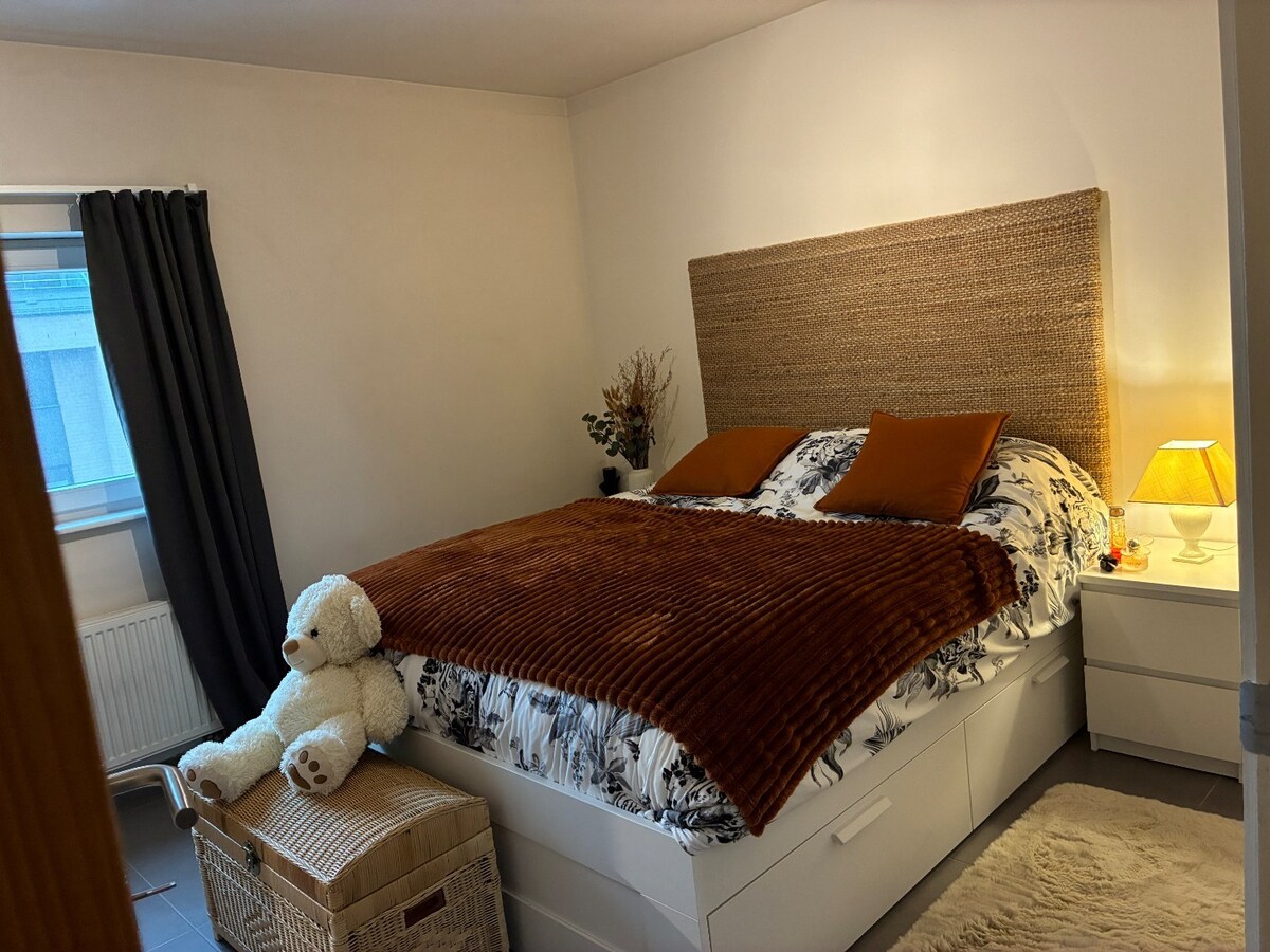 Ruim 2 slaapkamer appartement mét garage 