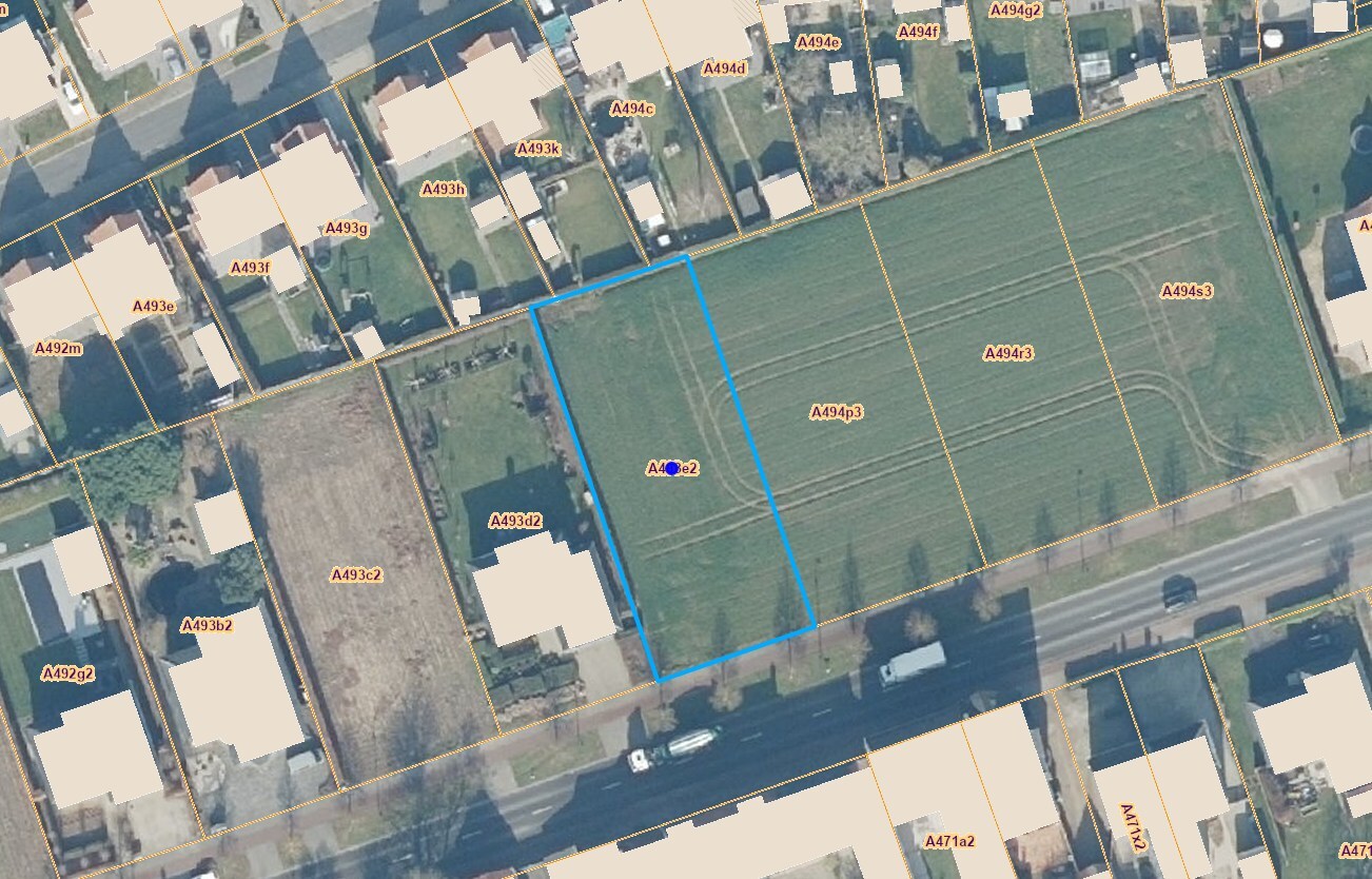 Uniek stuk bouwgrond te koop te Avelgem op 1148m² 