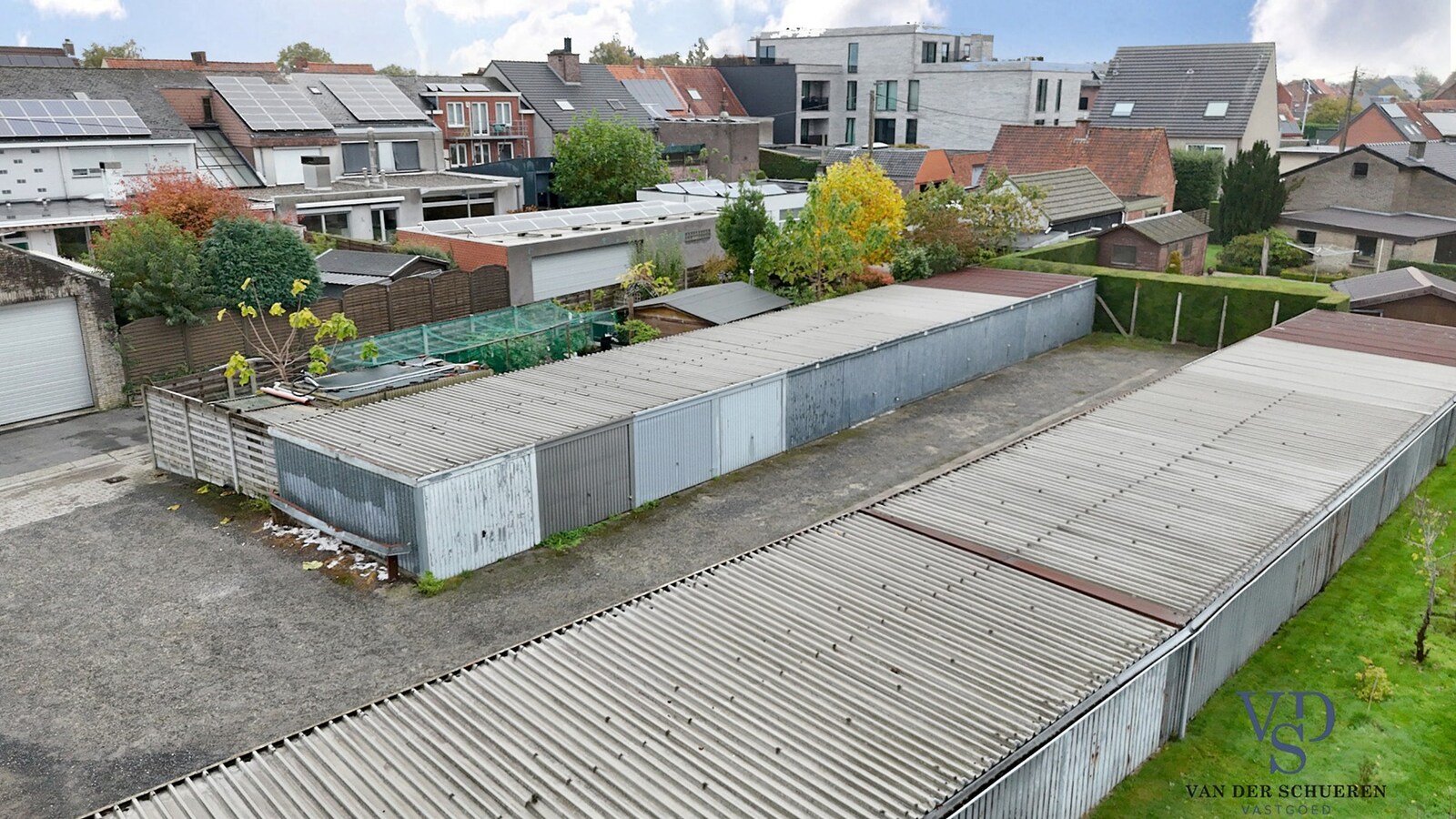 13 garageboxen op toplocatie in Deinze 