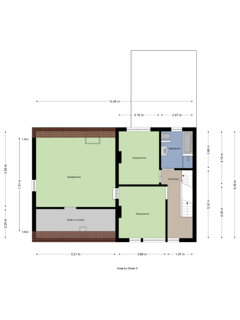 Halfopen bebouwing met 4 slaapkamers en bureau, ruime garage, kelder en zolder in Holsbeek! - EPC 161 kWh/m² - bewoonbare opp. 288 m² 