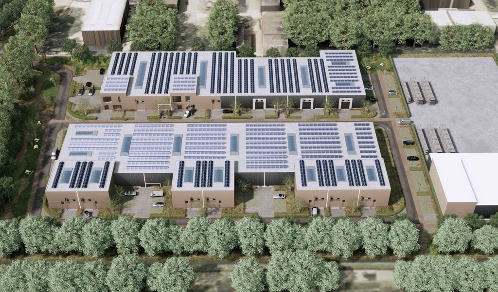 Nieuwbouw loodsen ter reservatie in project Heultje Westerlo