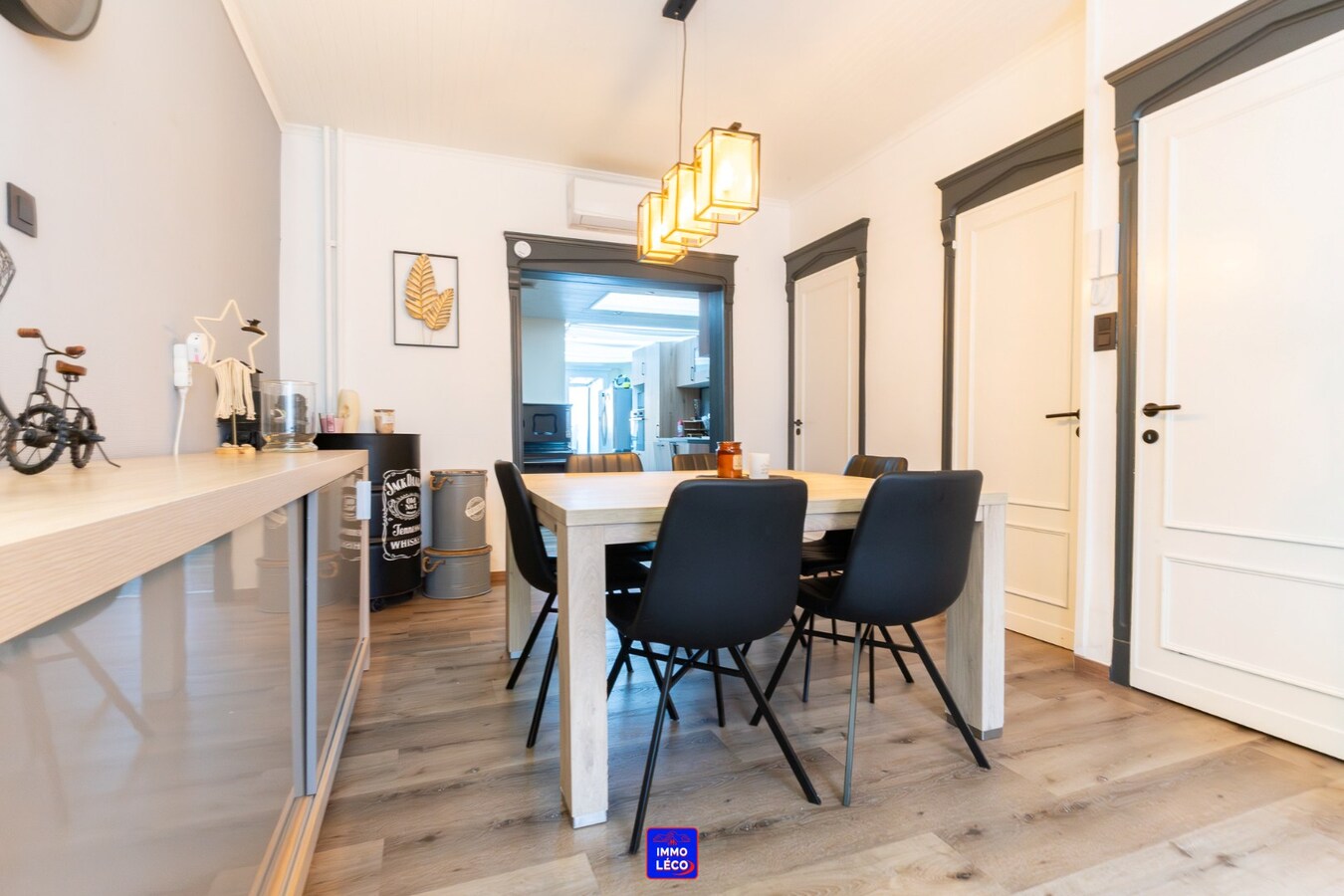 Maison rénovée avec terrasse et jardin, dans le centre de Mouscron 