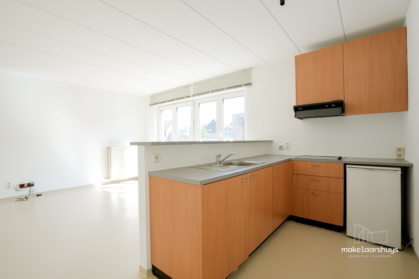 Centraal gelegen en lichtrijk  1 slaapkamerappartement nabij de Zuid 
