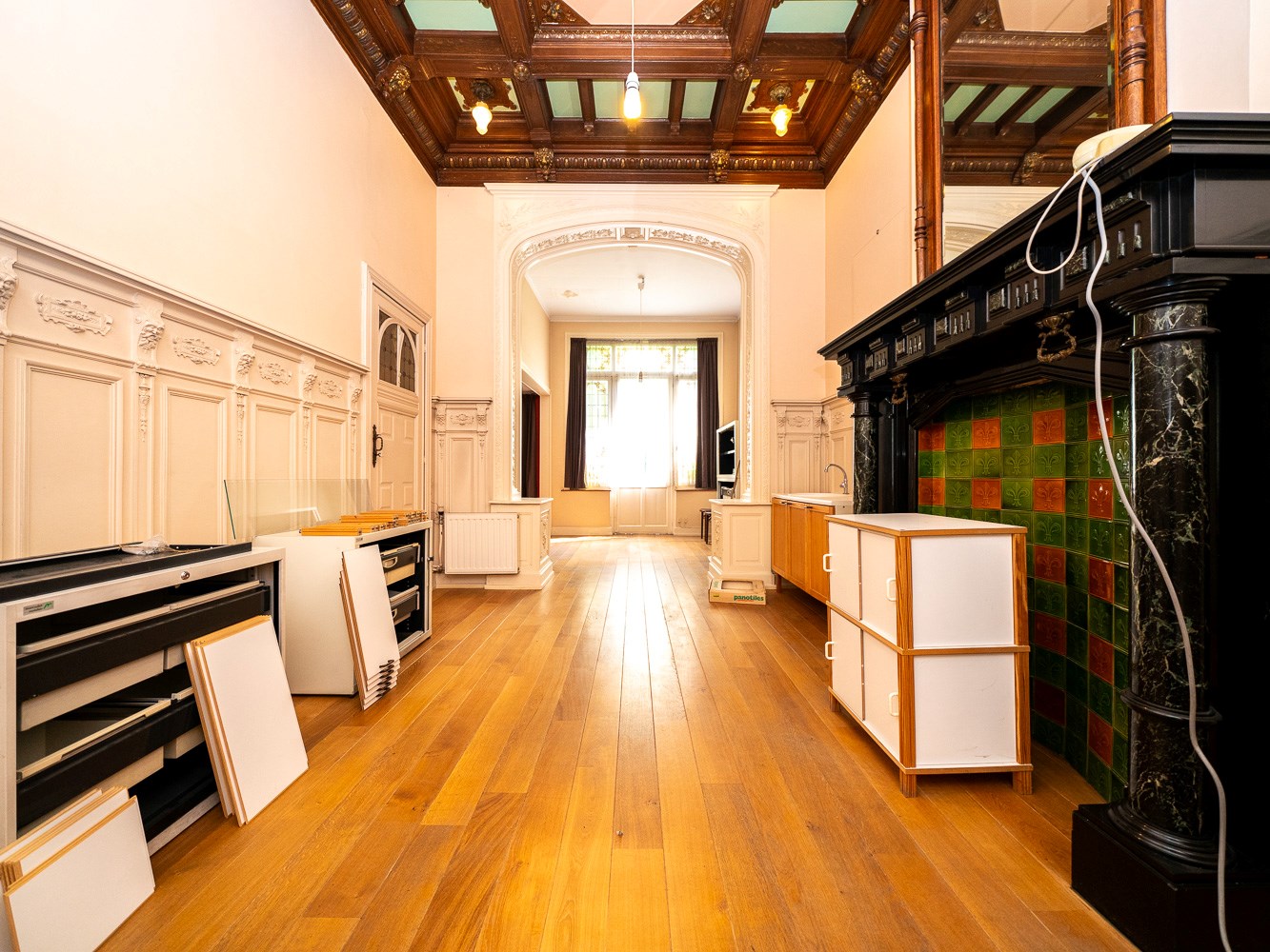 Knappe herenwoning met praktijkruimte en tuin 