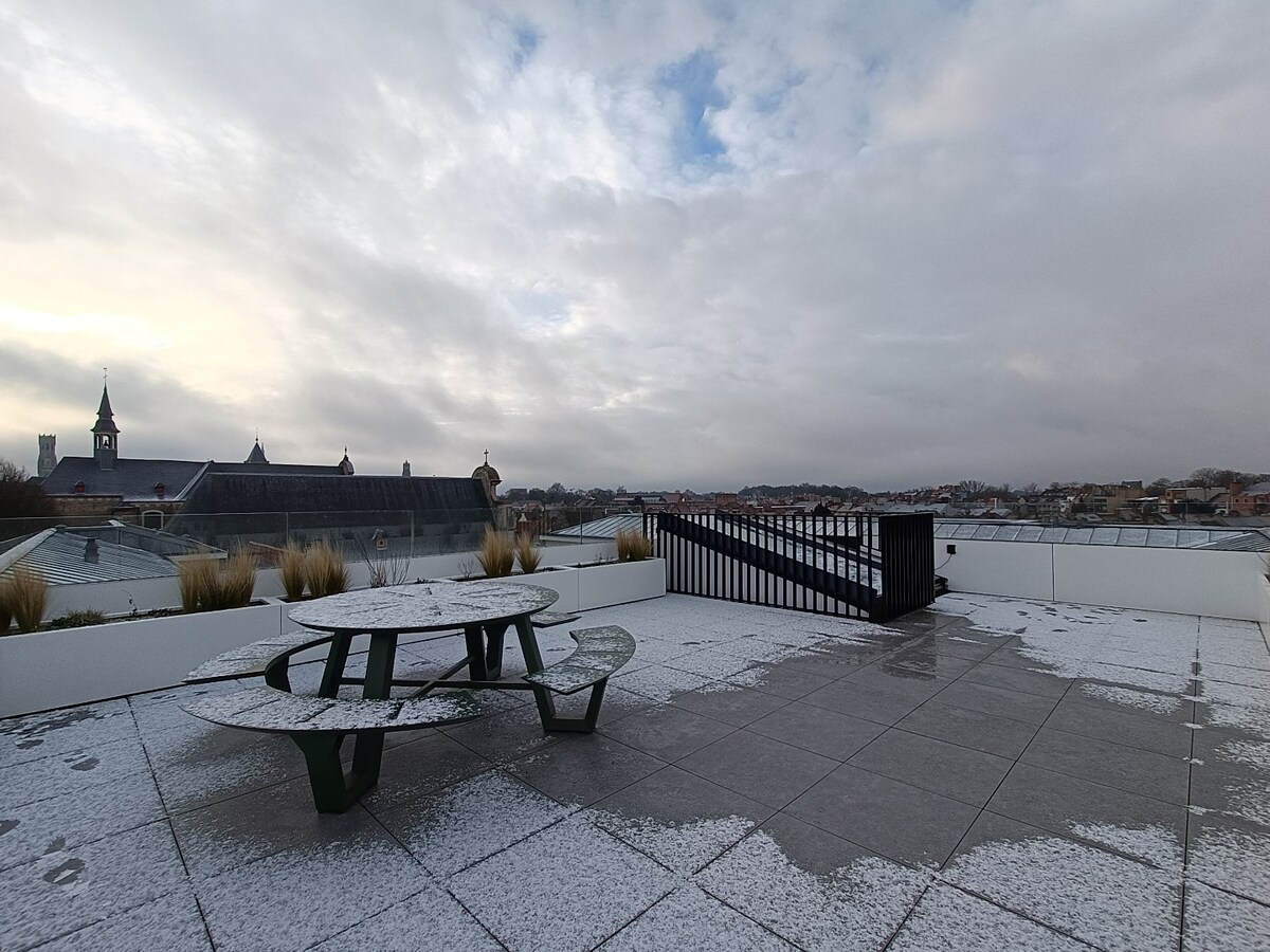 Exclusief nieuwbouwappartement in historisch erfgoed – Brugge centrum 