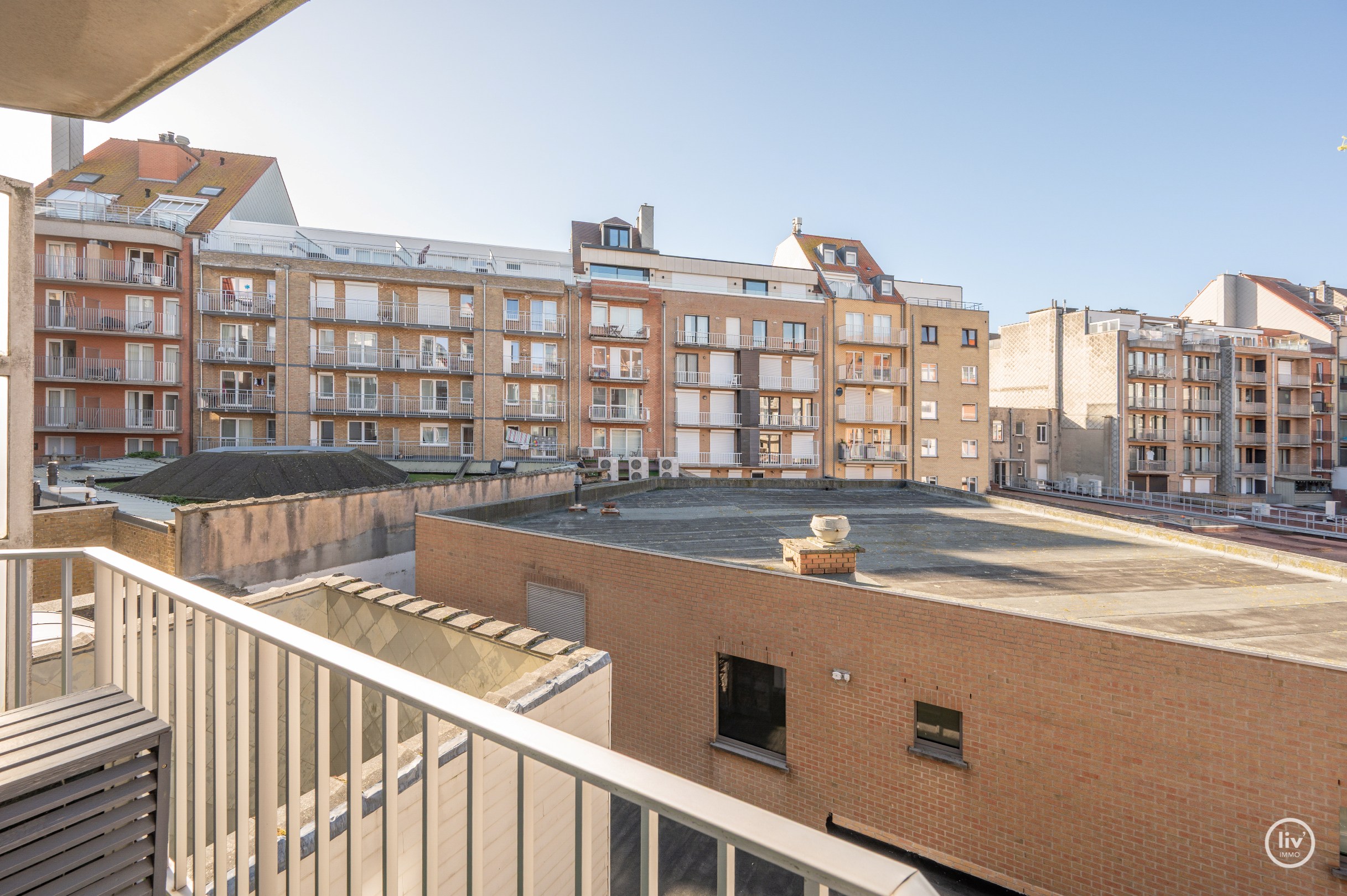 Zonnig en stijlvol vernieuwd appartement met twee slaapkamers op topligging op wandelafstand van de Lippenslaan. 