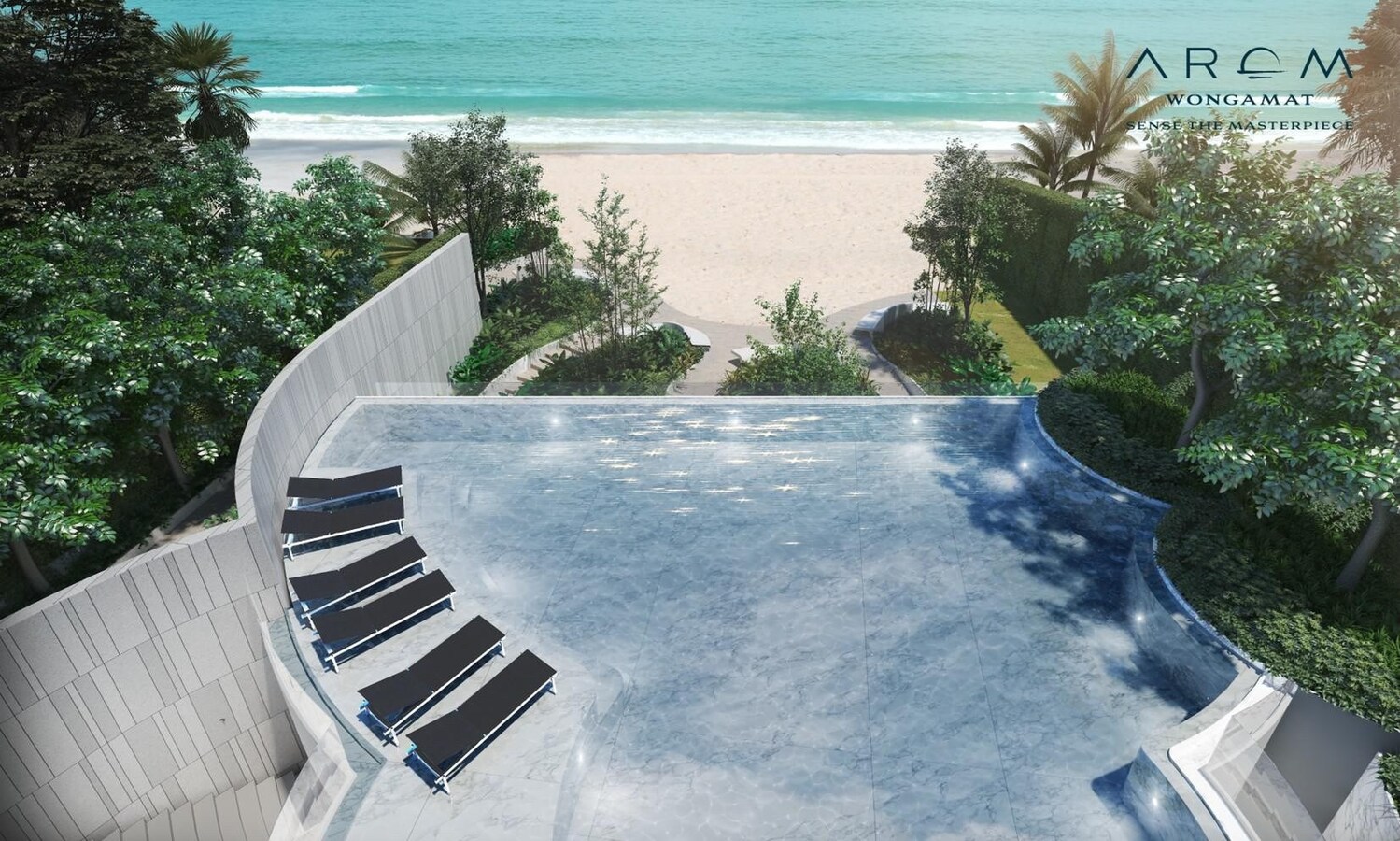 Thailand - Arom Wongamat, de nieuwe maatstaf voor luxueus leven in Pattaya. 