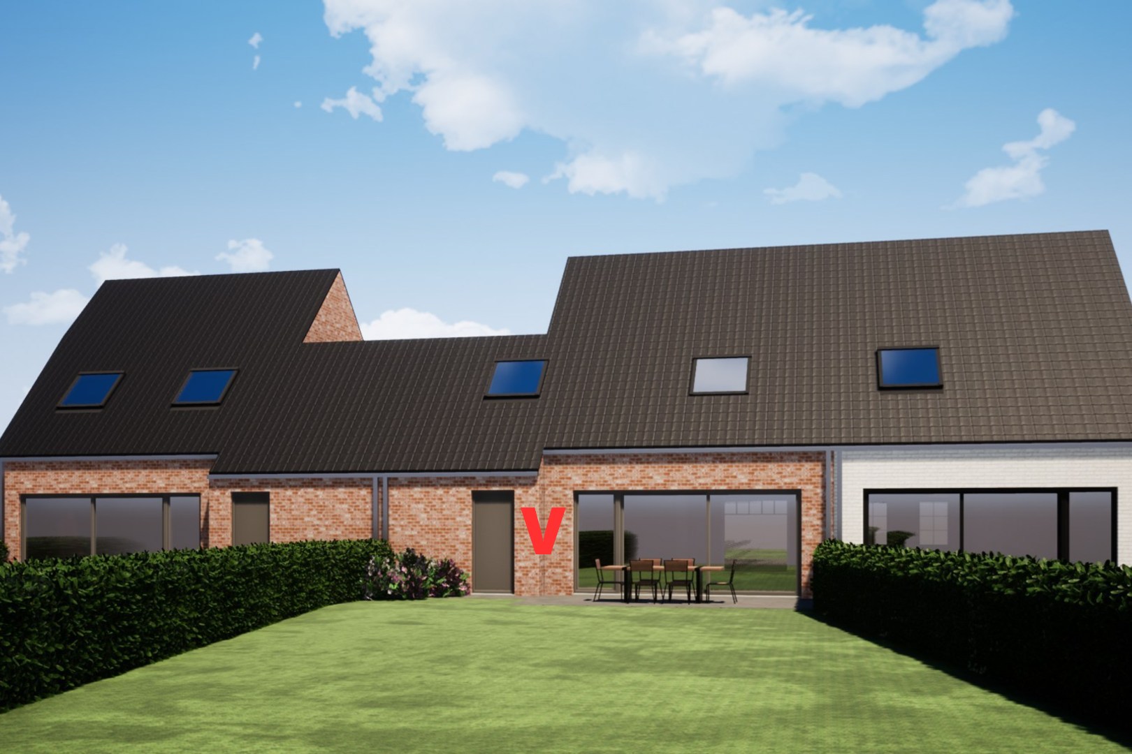Idyllisch gelegen 4-slaapkamer woning met landelijk verzicht te Alveringem 