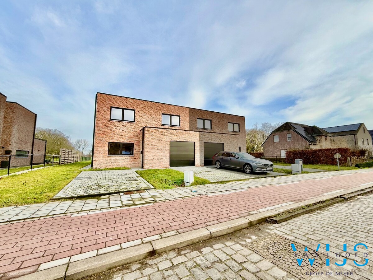 Zeer ruime nieuwbouwwoning op 600m² te Ertvelde/Rieme ! 