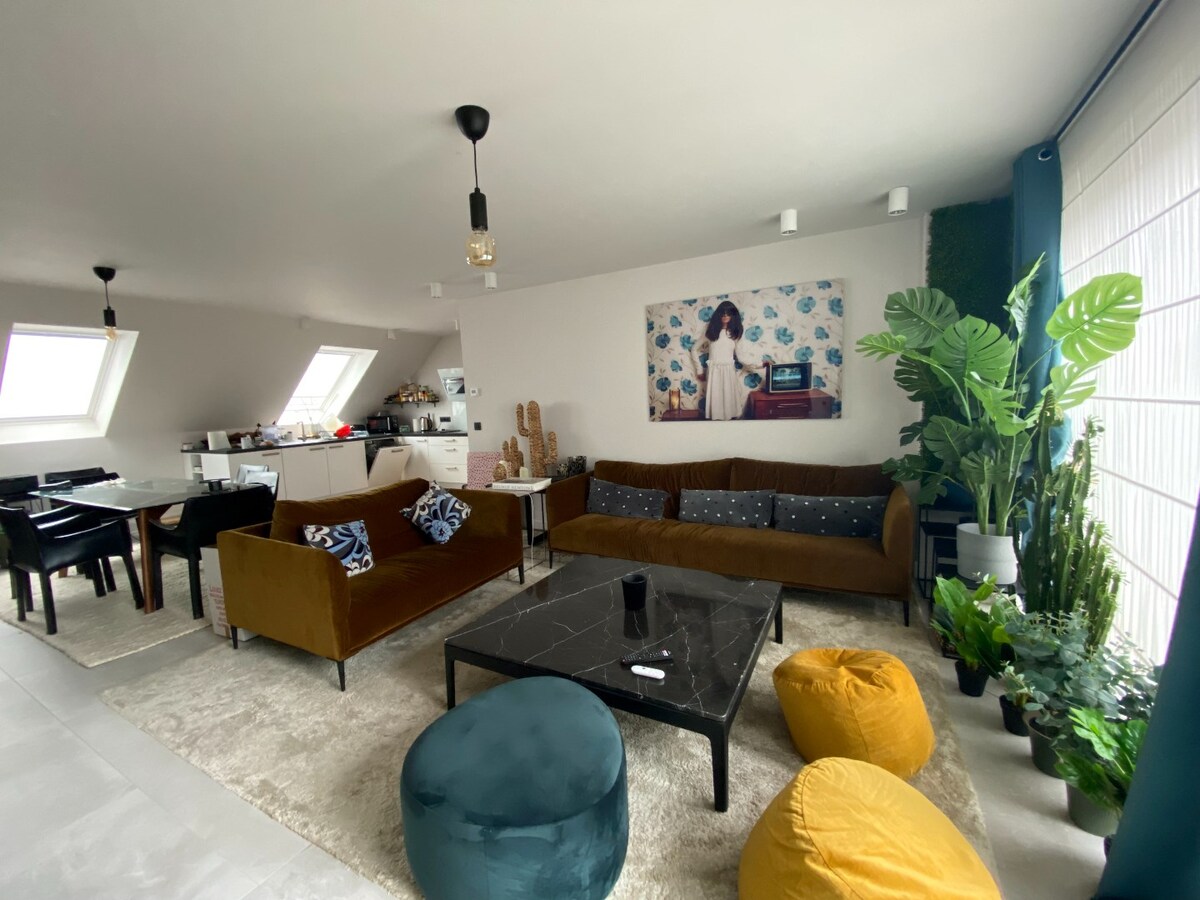 Magnifique penthouse, 3 chambres et terrasses ! 