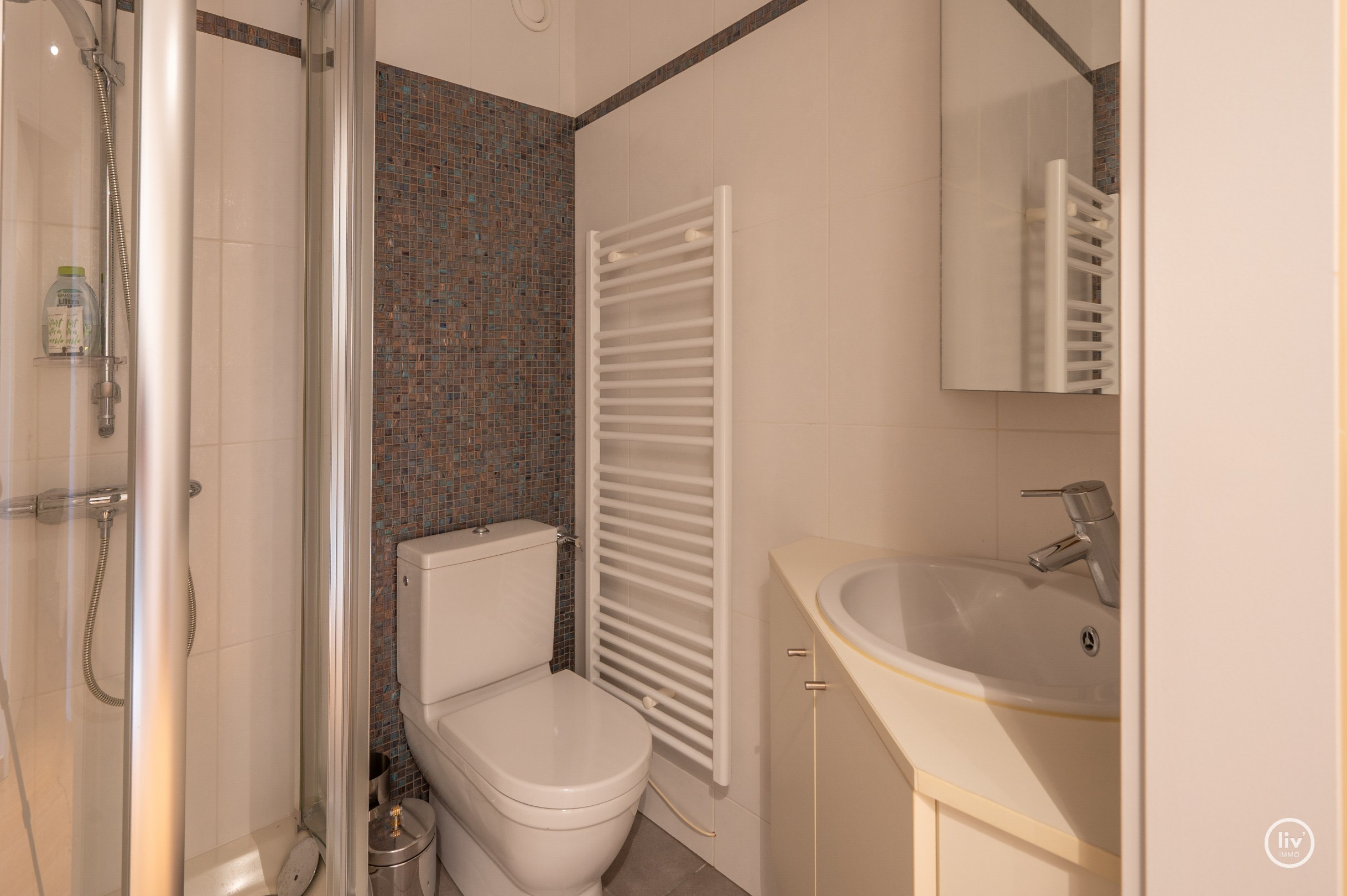 Prachtig en ruim 3-slaapkamerappartement met mooie terrassen en magnifiek open zicht alsook zeezicht.. 