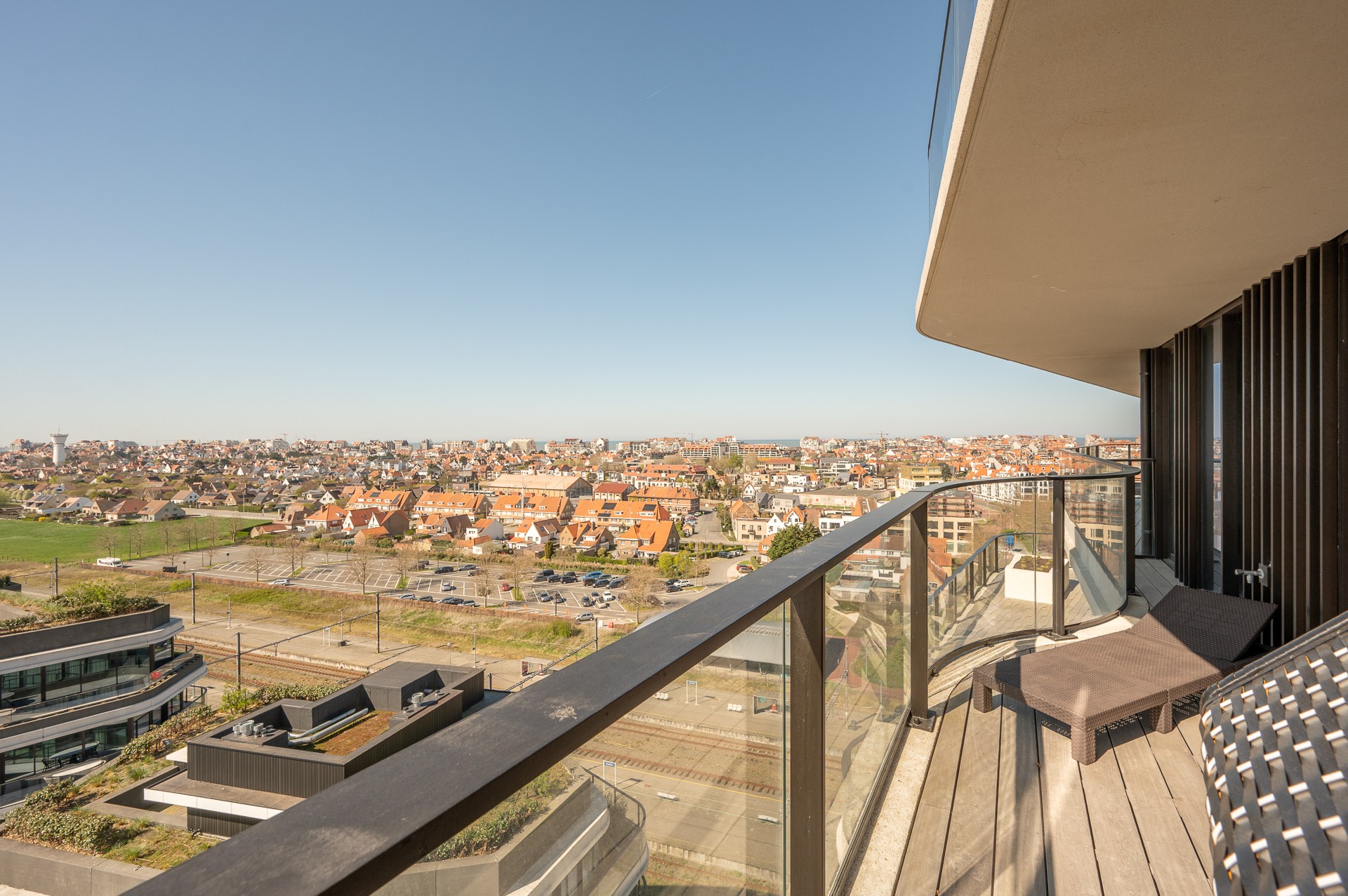 Appartement neuf exclusif avec vue panoramique dans la résidence The Tower - Duinenwater, Knokke. 