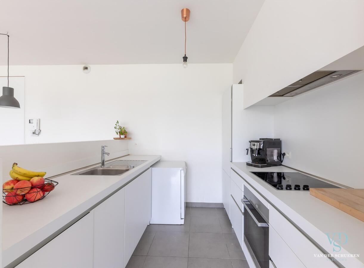 Hip, luxueus én ruim 1-slp-appartement. Met een uniek terras ! 