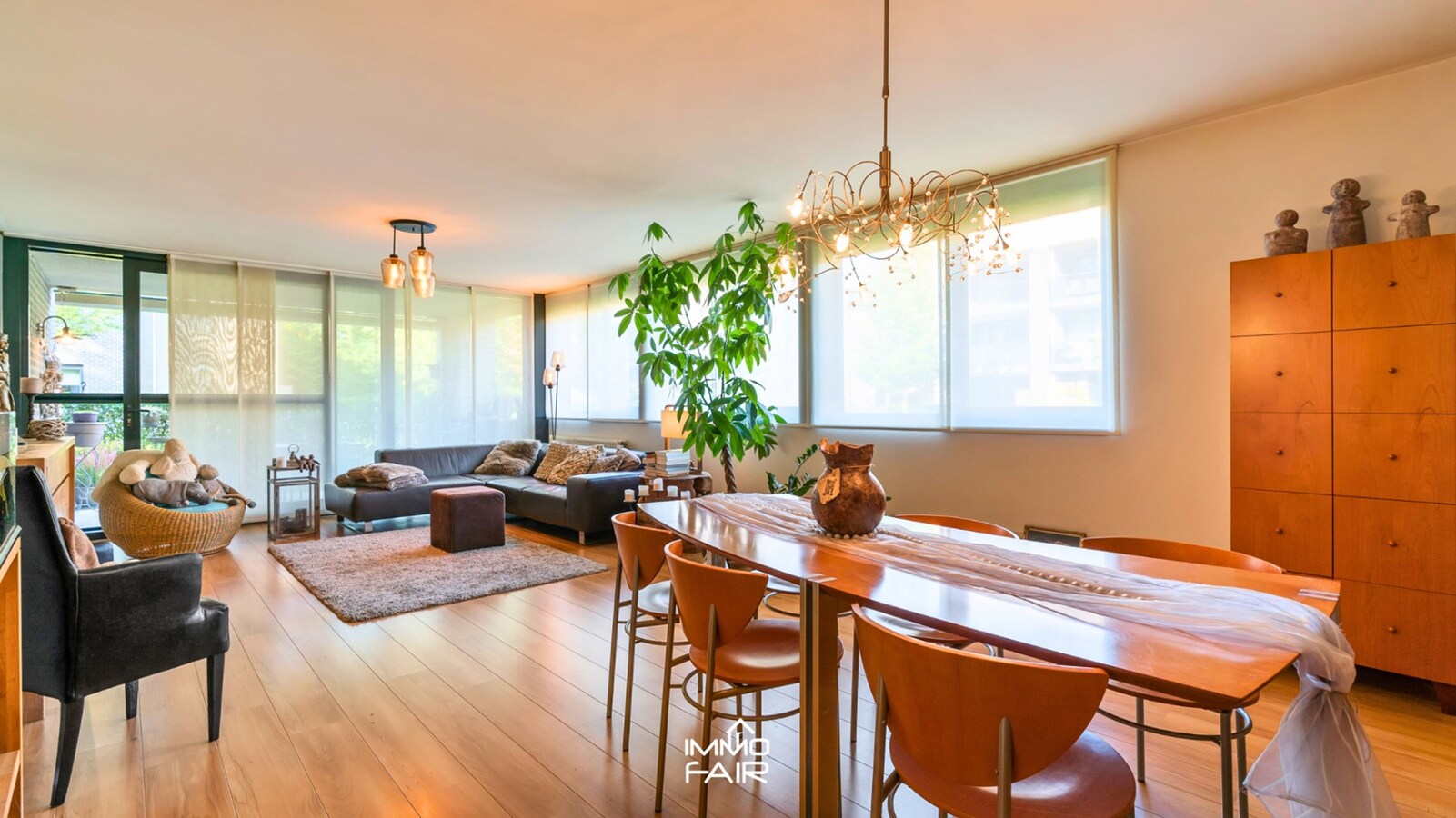 Instapklaar gelijkvloers appartement in een rustige, groene omgeving in Genk 