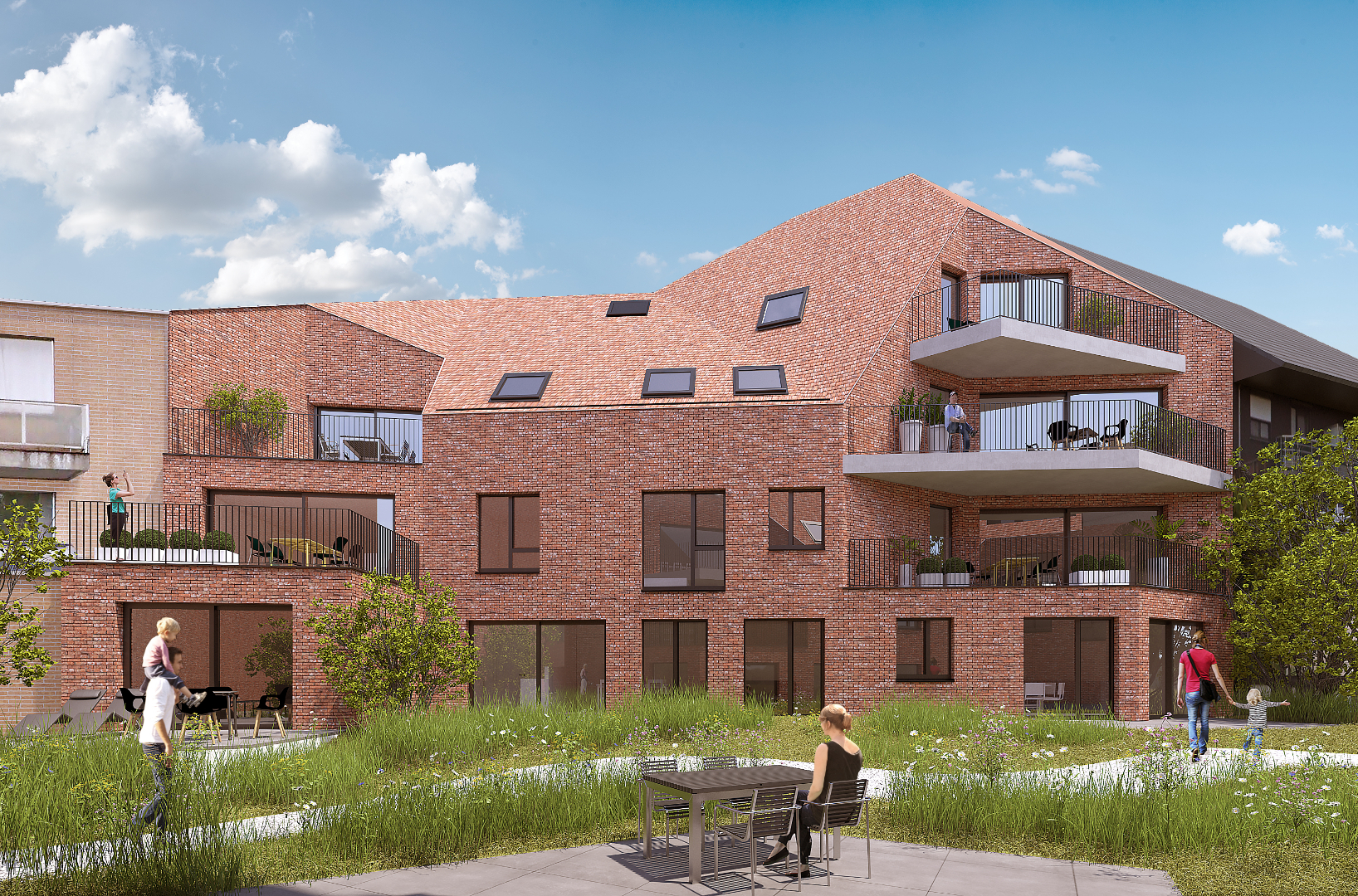 Nieuwbouwresidentie in centrum Gistel 