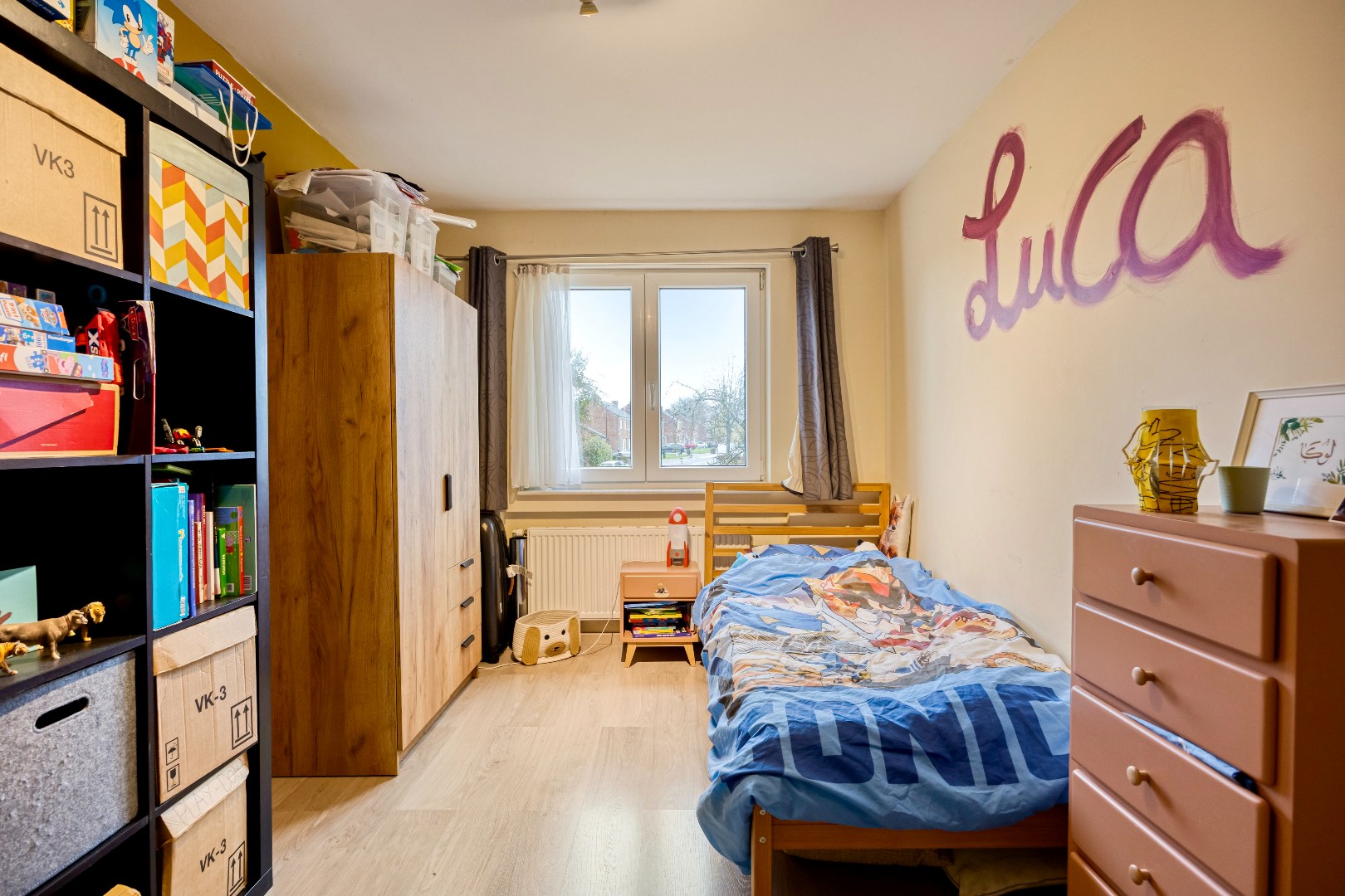 Instapklare woning te koop met 3 slpk, garage en tuin. 