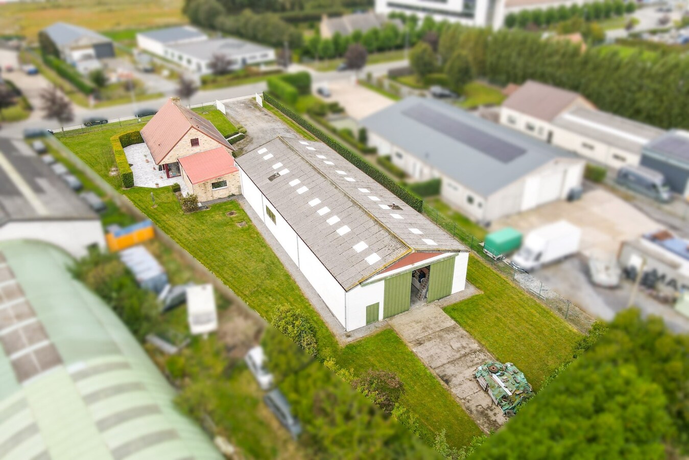 Verkocht hangar (loods) - Gistel