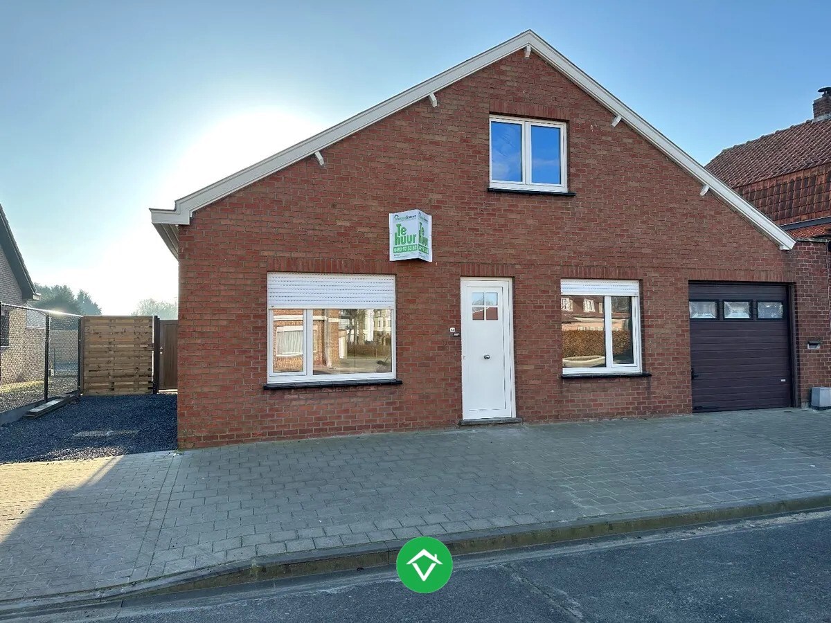 Woning met 2 slaapkamers en diepe tuin te Koekelare 
