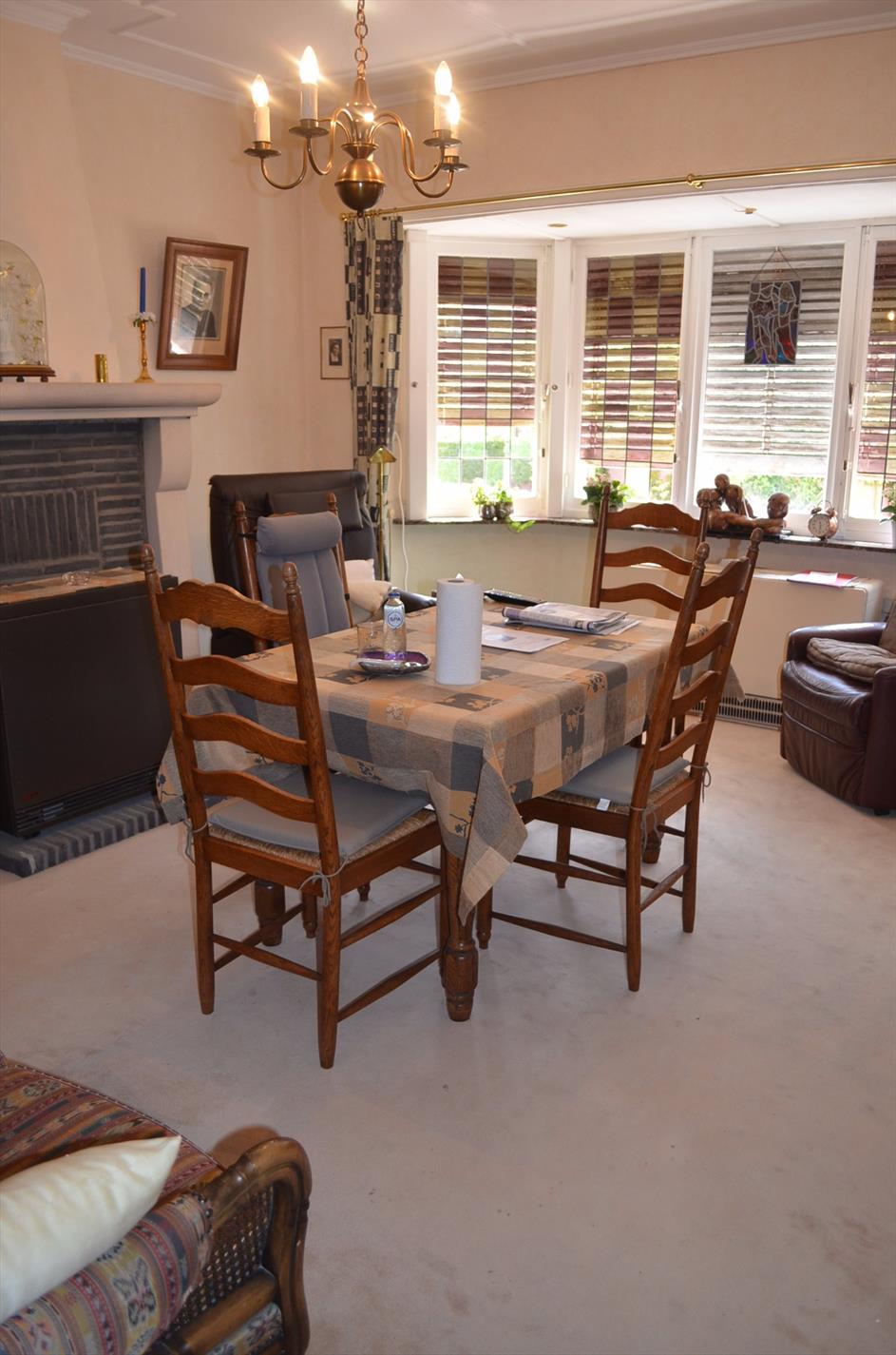 Open bebouwing met 3 slpks en garage te Adegem 