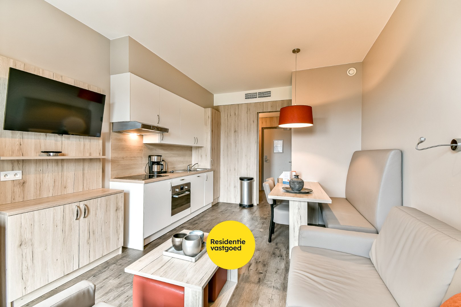 Gemeubeld vakantieappartement in vakantiedomein Duinenzicht 