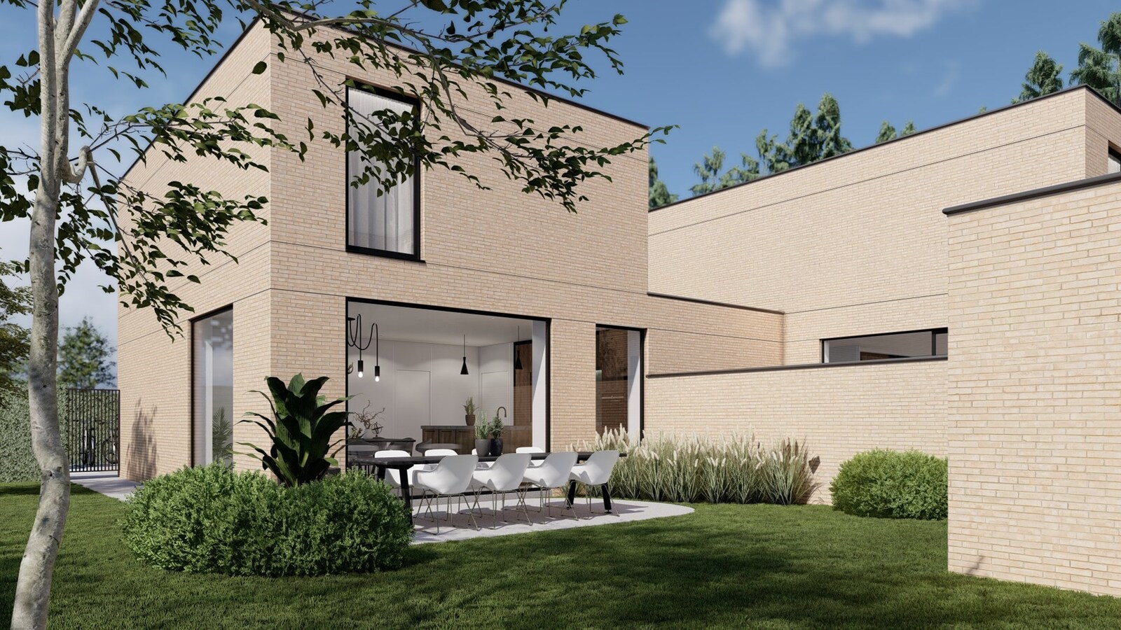 kwalitatieve nieuwbouwvilla op unieke liggen te Houthulst 