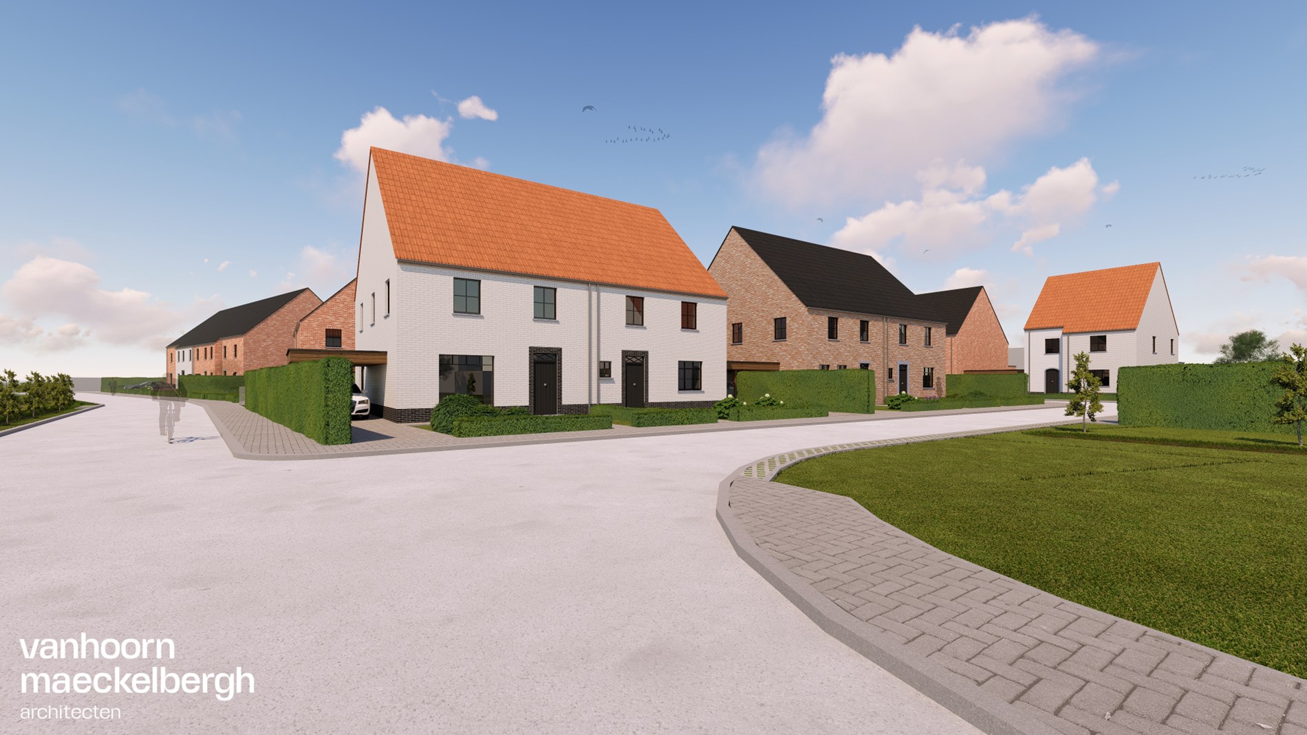 Ruime 3-slaapkamer nieuwbouwwoning in het centrum van Gistel 