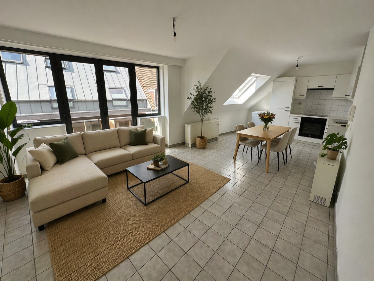 Insapklaar appartement met 1 slpk en terras, Torhout 