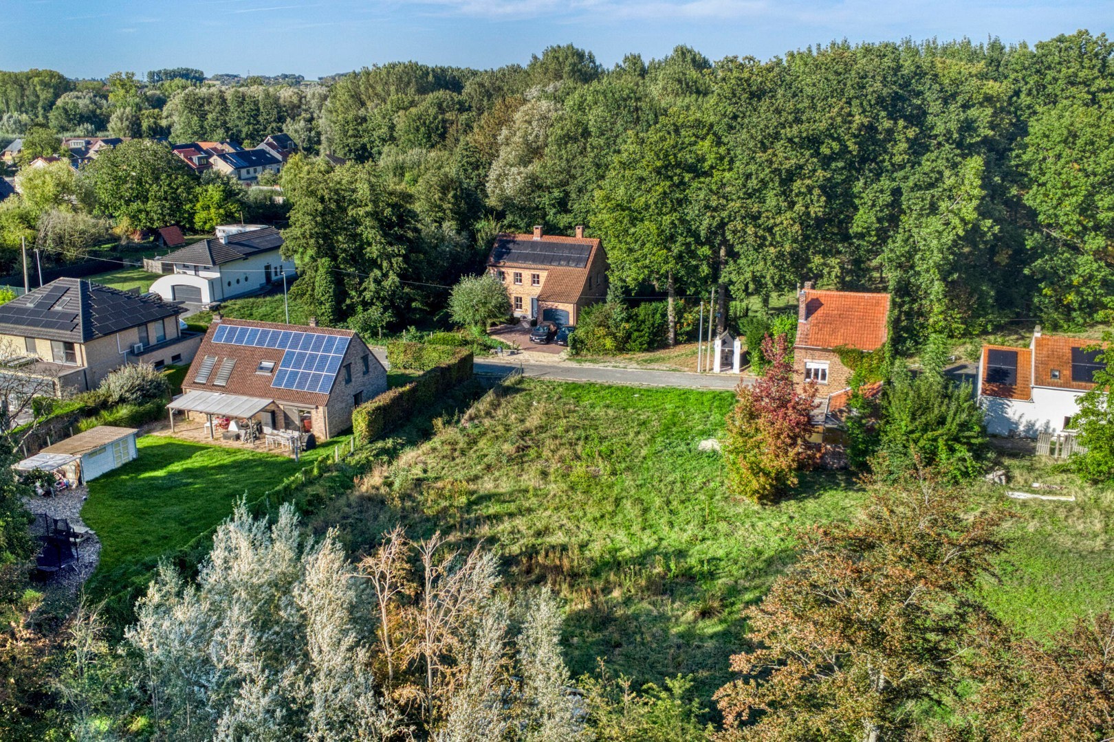 Ruime nieuwbouwwoning te Boutersem met zicht op het achterliggend groen 